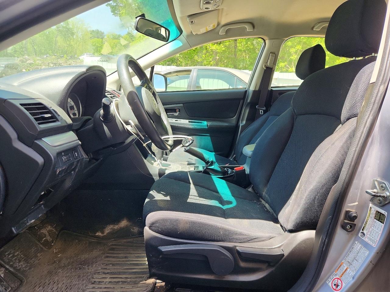 2012 Subaru Impreza Premium Silver vin: JF1GPAC64CH230572