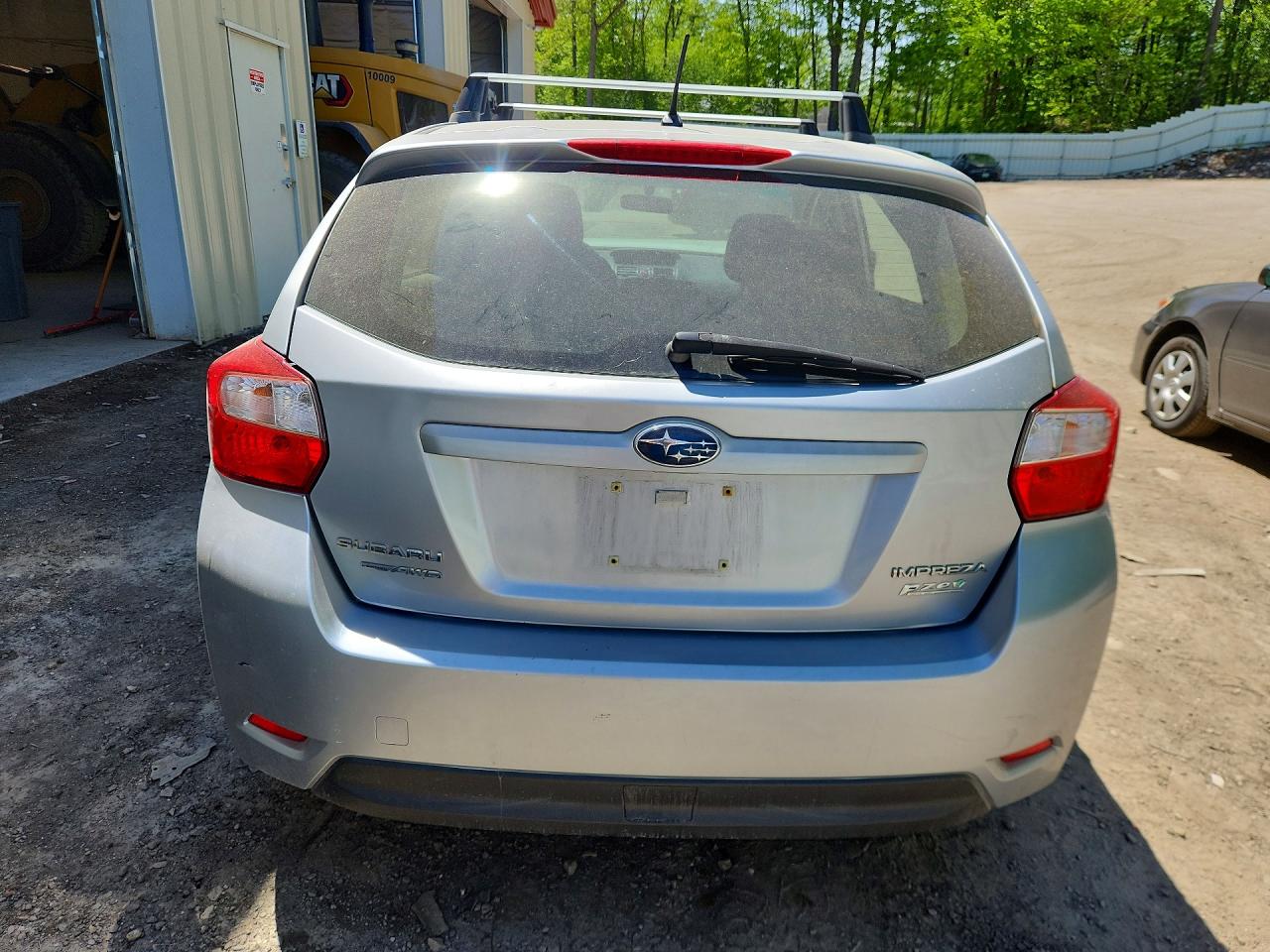 2012 Subaru Impreza Premium Silver vin: JF1GPAC64CH230572
