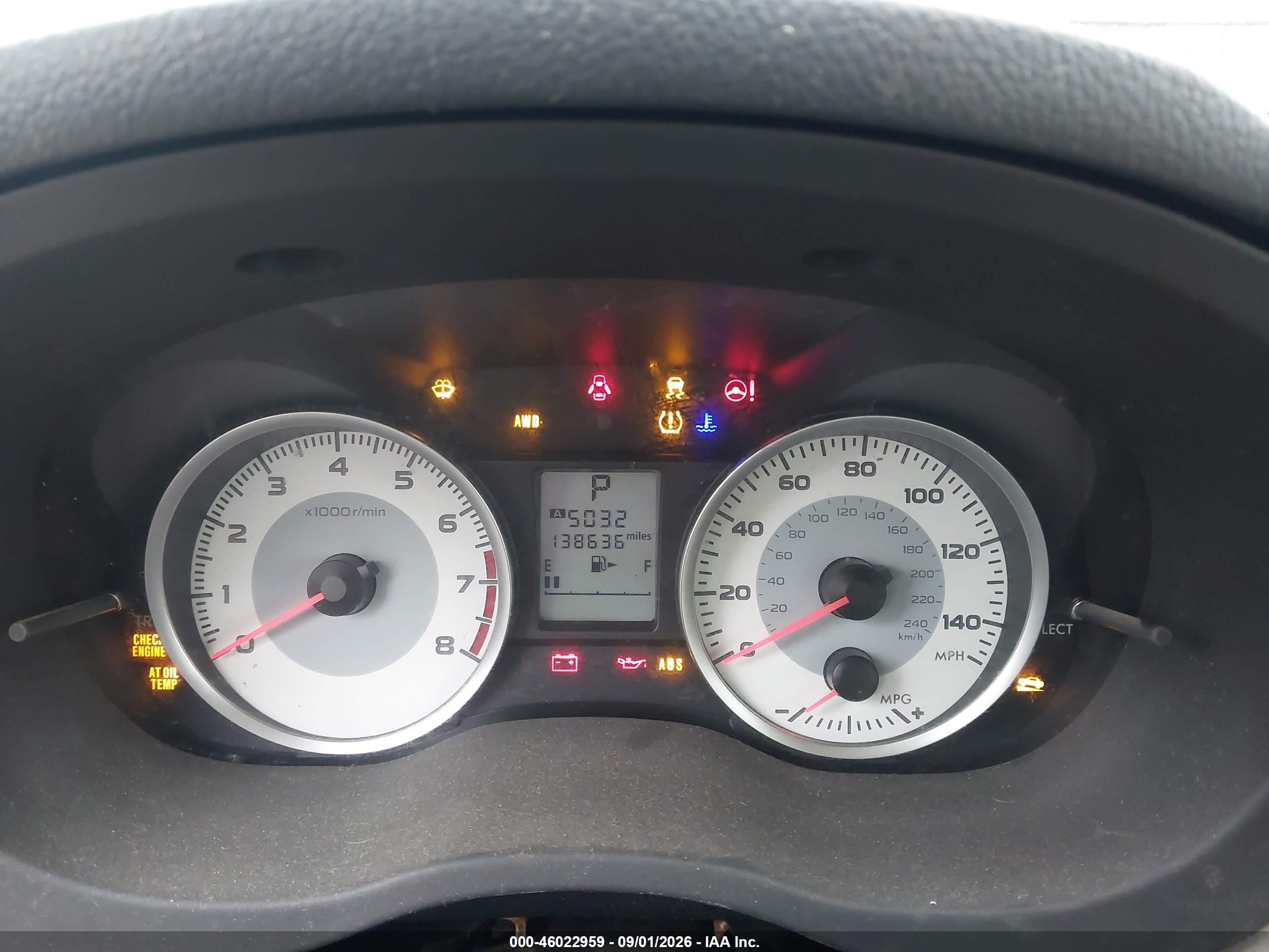 2013 Subaru Impreza 2.0i Premium Black vin: JF1GPAC64D2831629