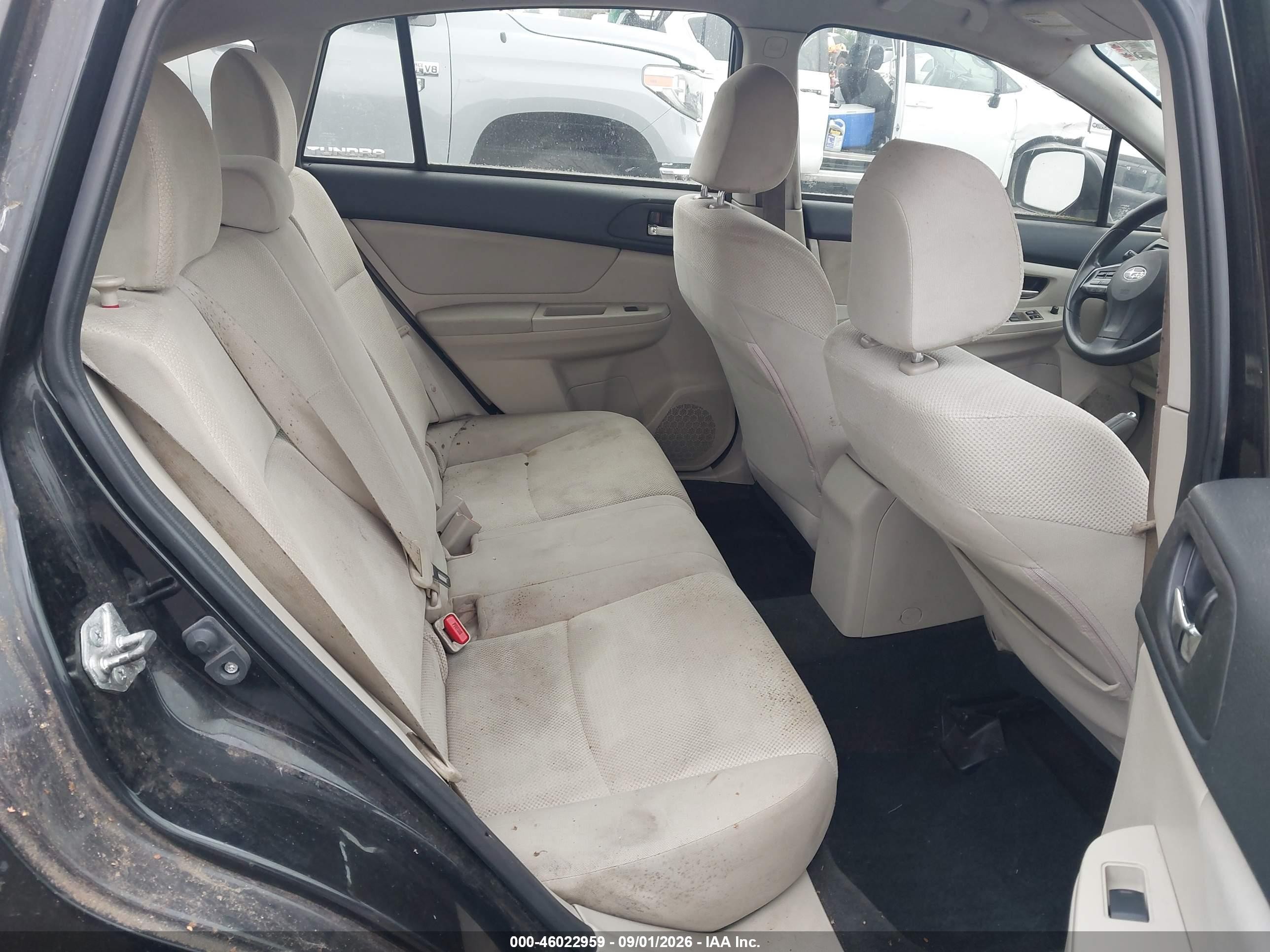 2013 Subaru Impreza 2.0i Premium Black vin: JF1GPAC64D2831629