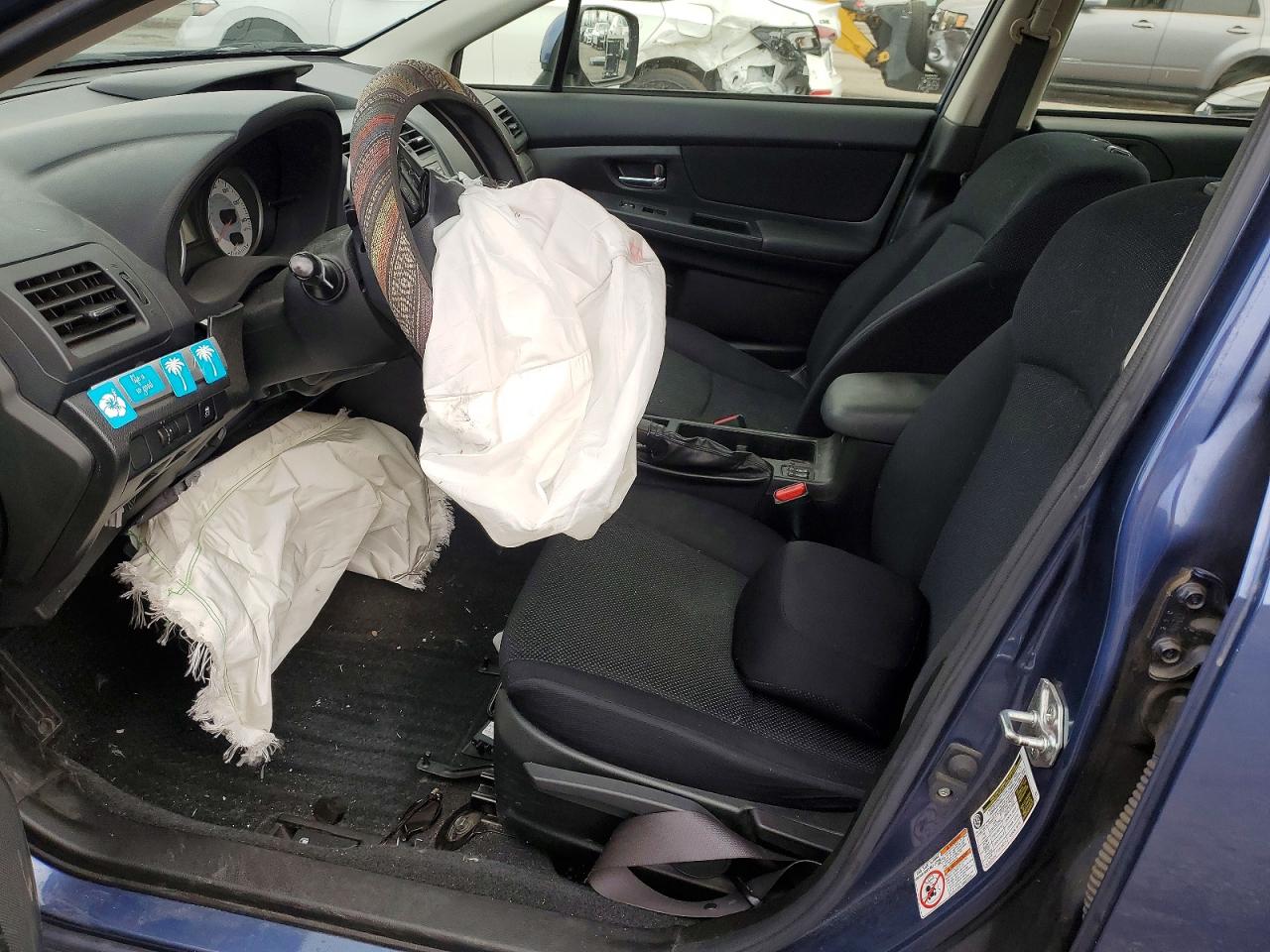 2013 Subaru Impreza Premium Blue vin: JF1GPAC64D2882886