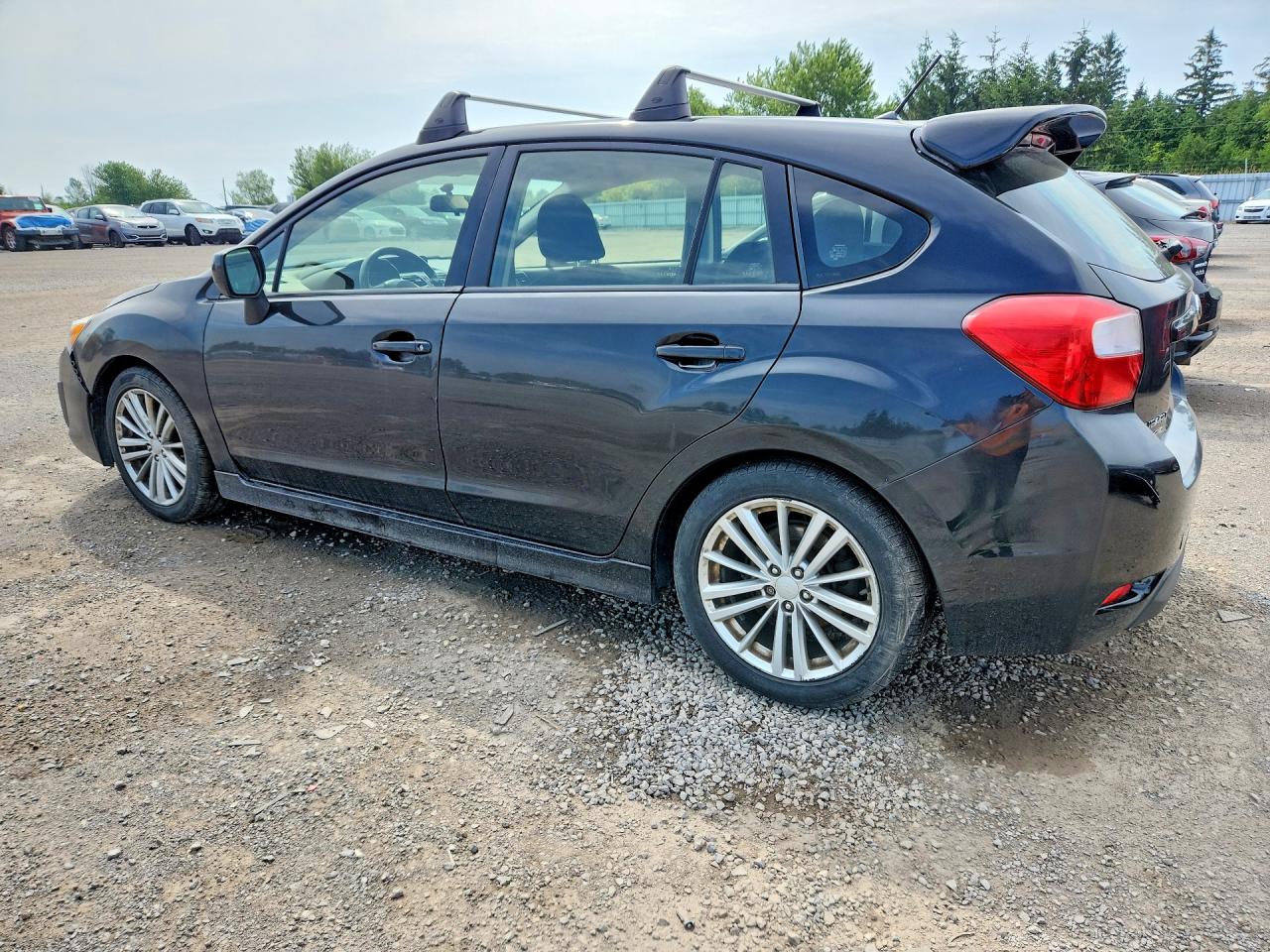2013 Subaru Impreza Premium Черный vin: JF1GPAC64DH205740