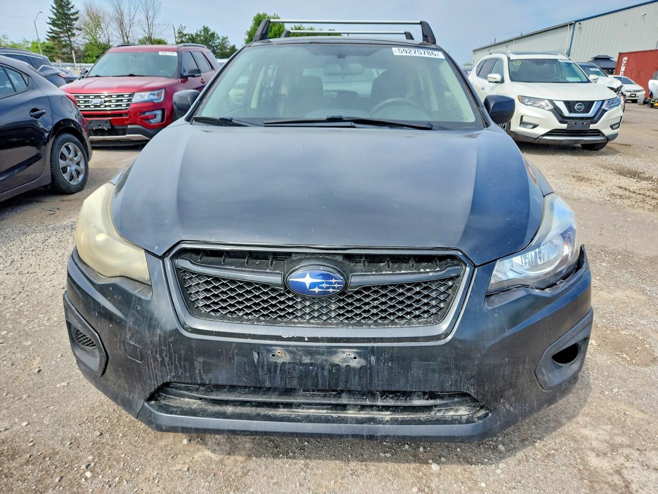 2013 Subaru Impreza Premium Черный vin: JF1GPAC64DH205740