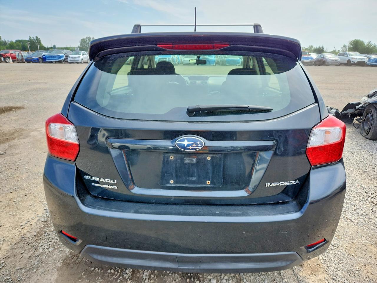 2013 Subaru Impreza Premium Черный vin: JF1GPAC64DH205740