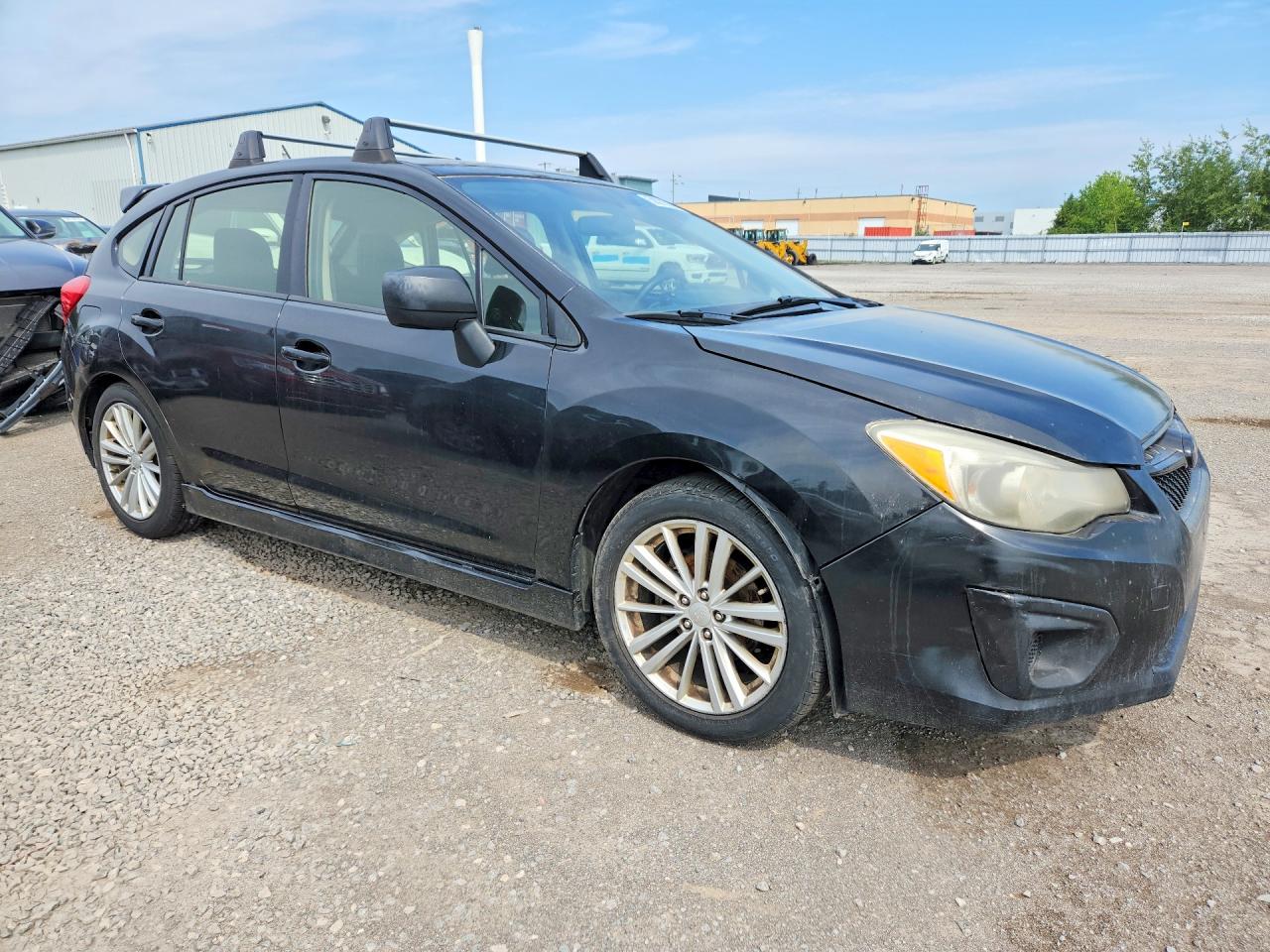 2013 Subaru Impreza Premium Черный vin: JF1GPAC64DH205740
