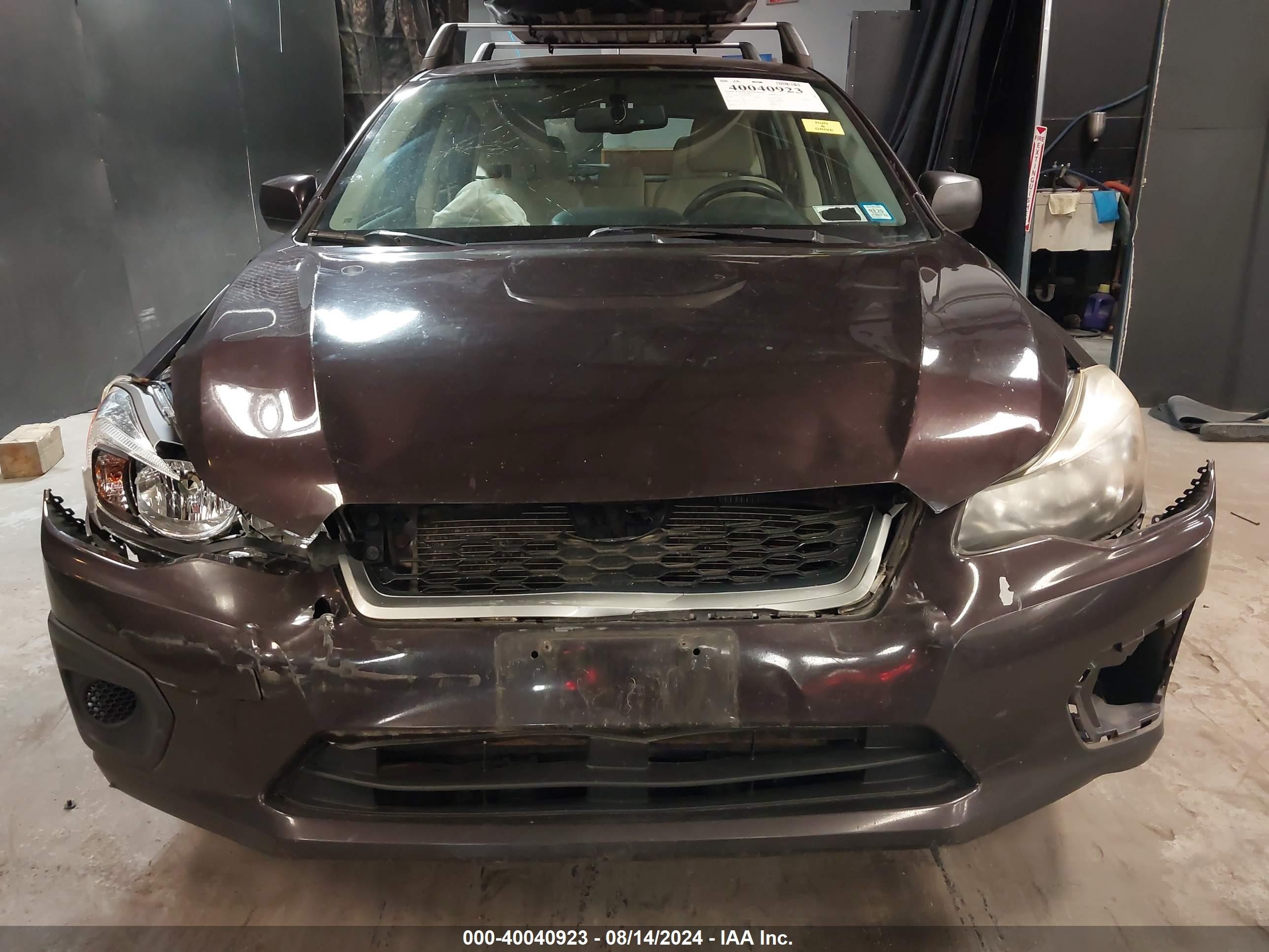 2013 Subaru Impreza 2.0i Premium Purple vin: JF1GPAC64DH208816