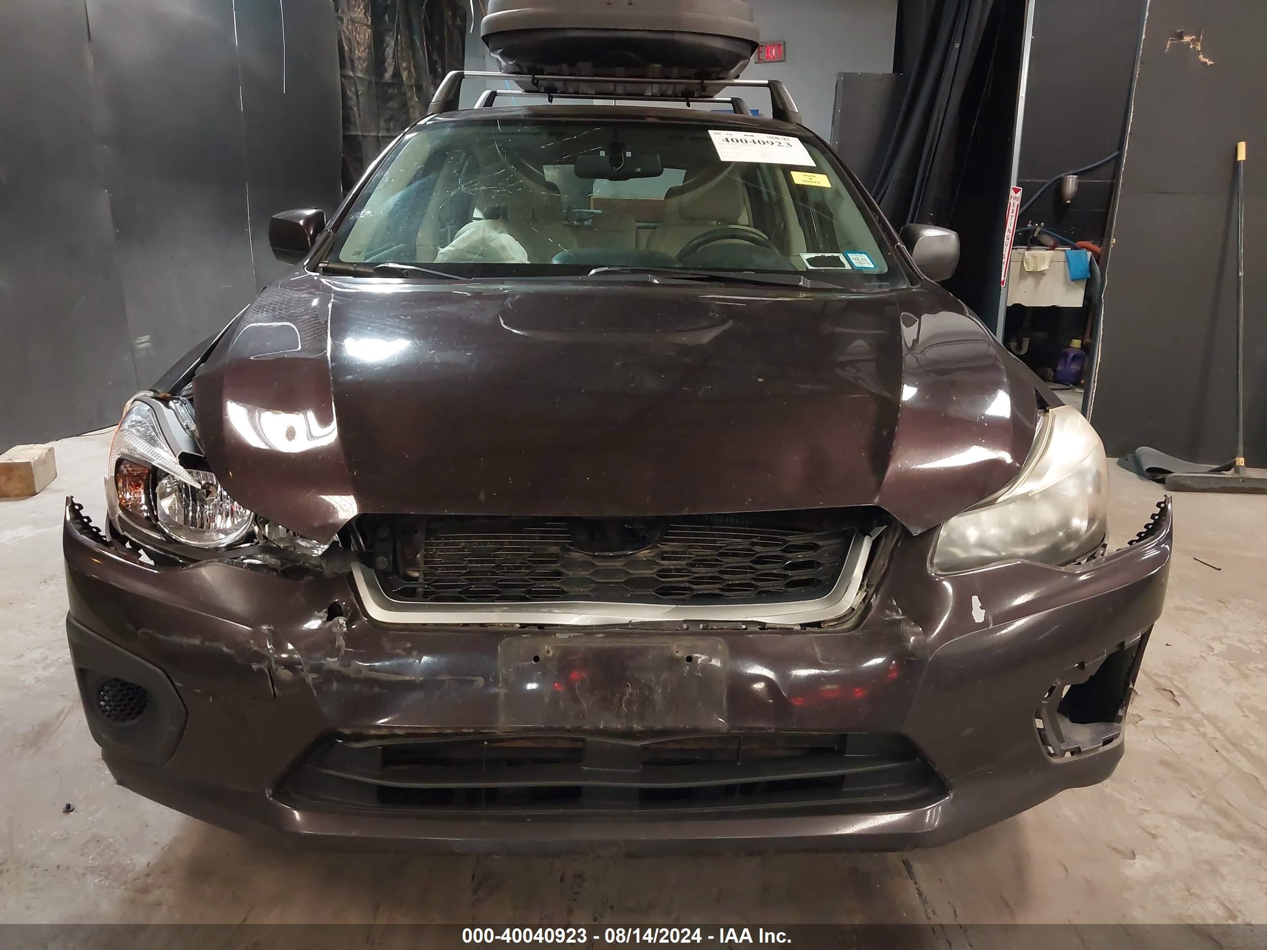 2013 Subaru Impreza 2.0i Premium Purple vin: JF1GPAC64DH208816