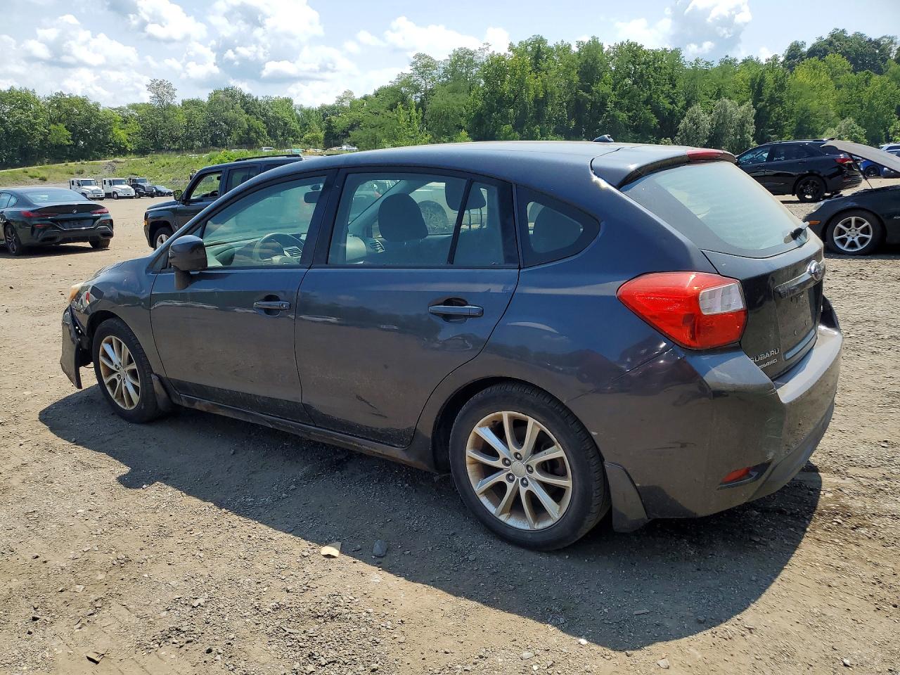 2013 Subaru Impreza Premium Gray vin: JF1GPAC64DH808963