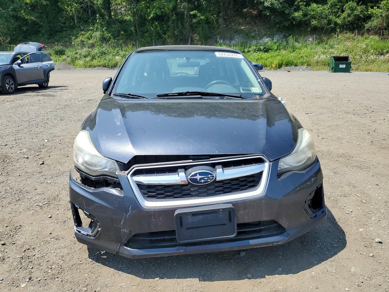 2013 Subaru Impreza Premium Gray vin: JF1GPAC64DH808963