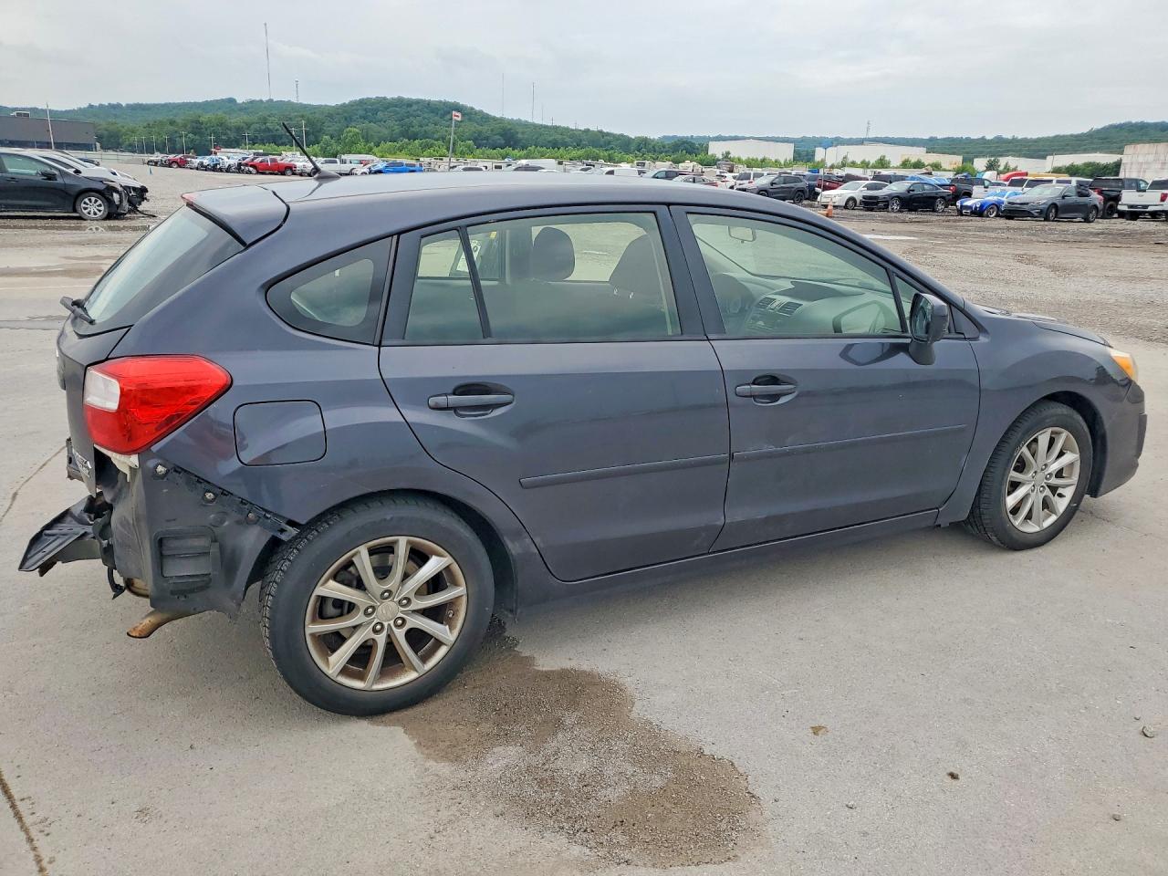 2013 Subaru Impreza Premium Charcoal vin: JF1GPAC64DH811538