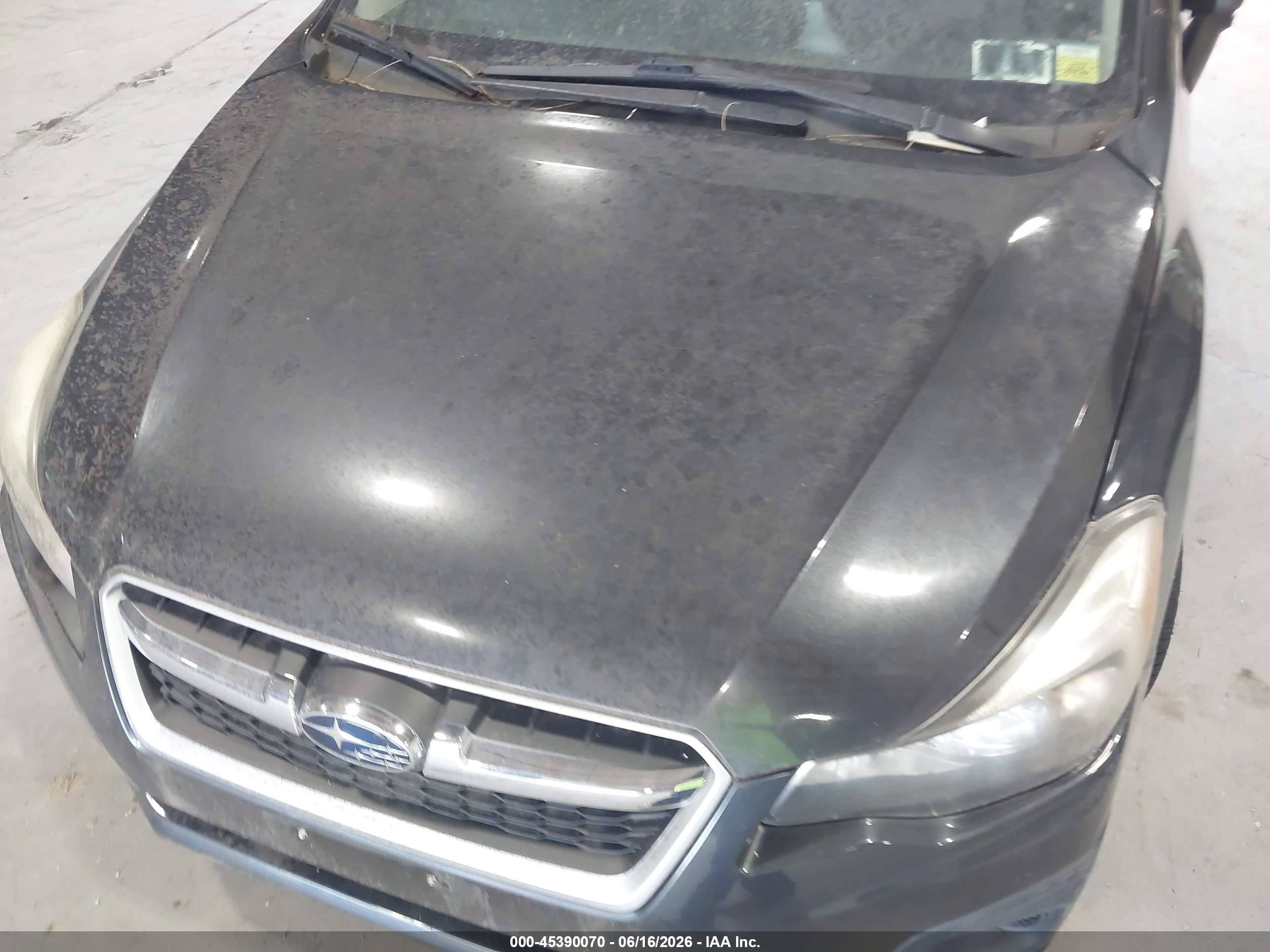 2013 Subaru Impreza 2.0i Premium Gray vin: JF1GPAC64DH811572