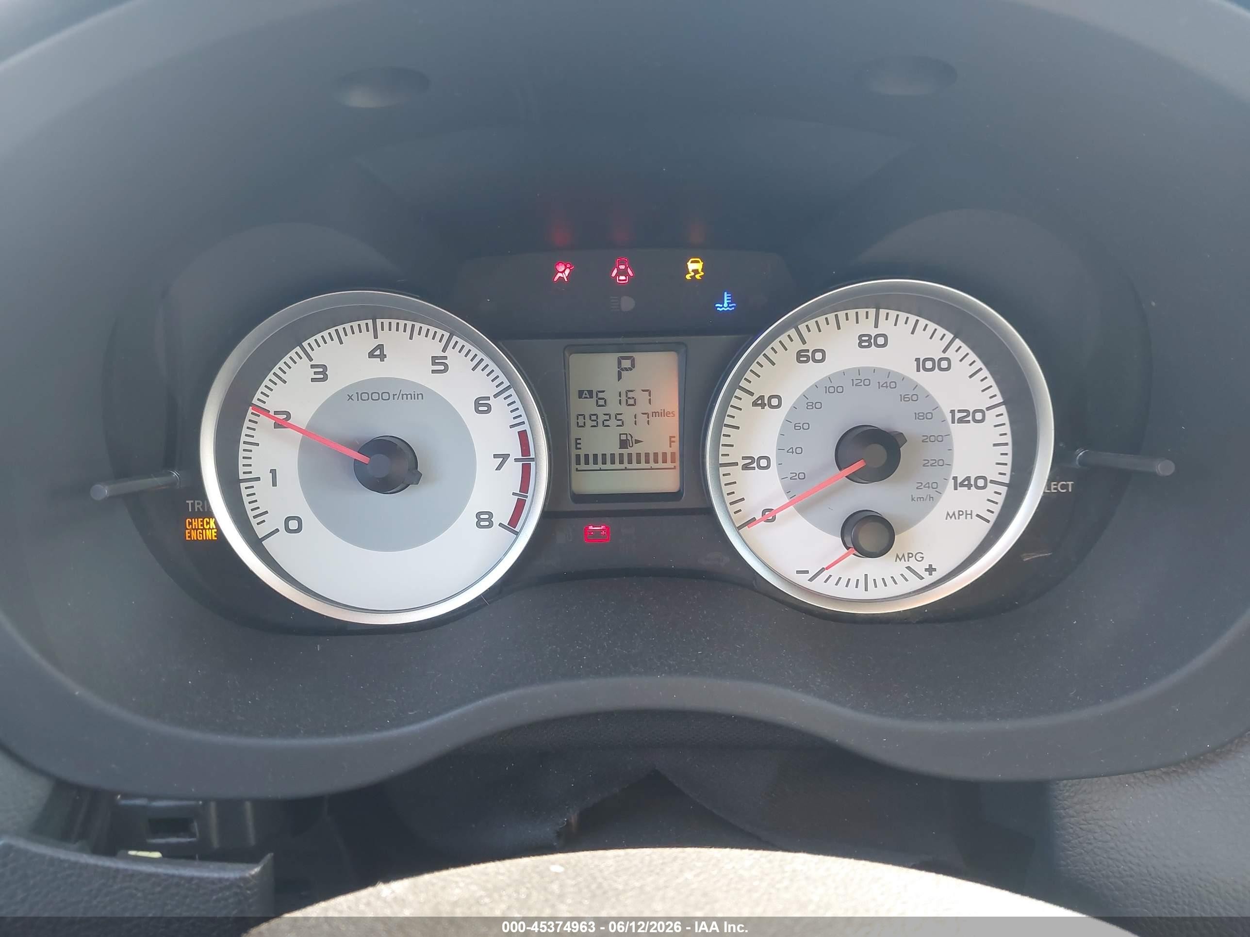 2013 Subaru Impreza 2.0i Premium Серый vin: JF1GPAC64DH821082