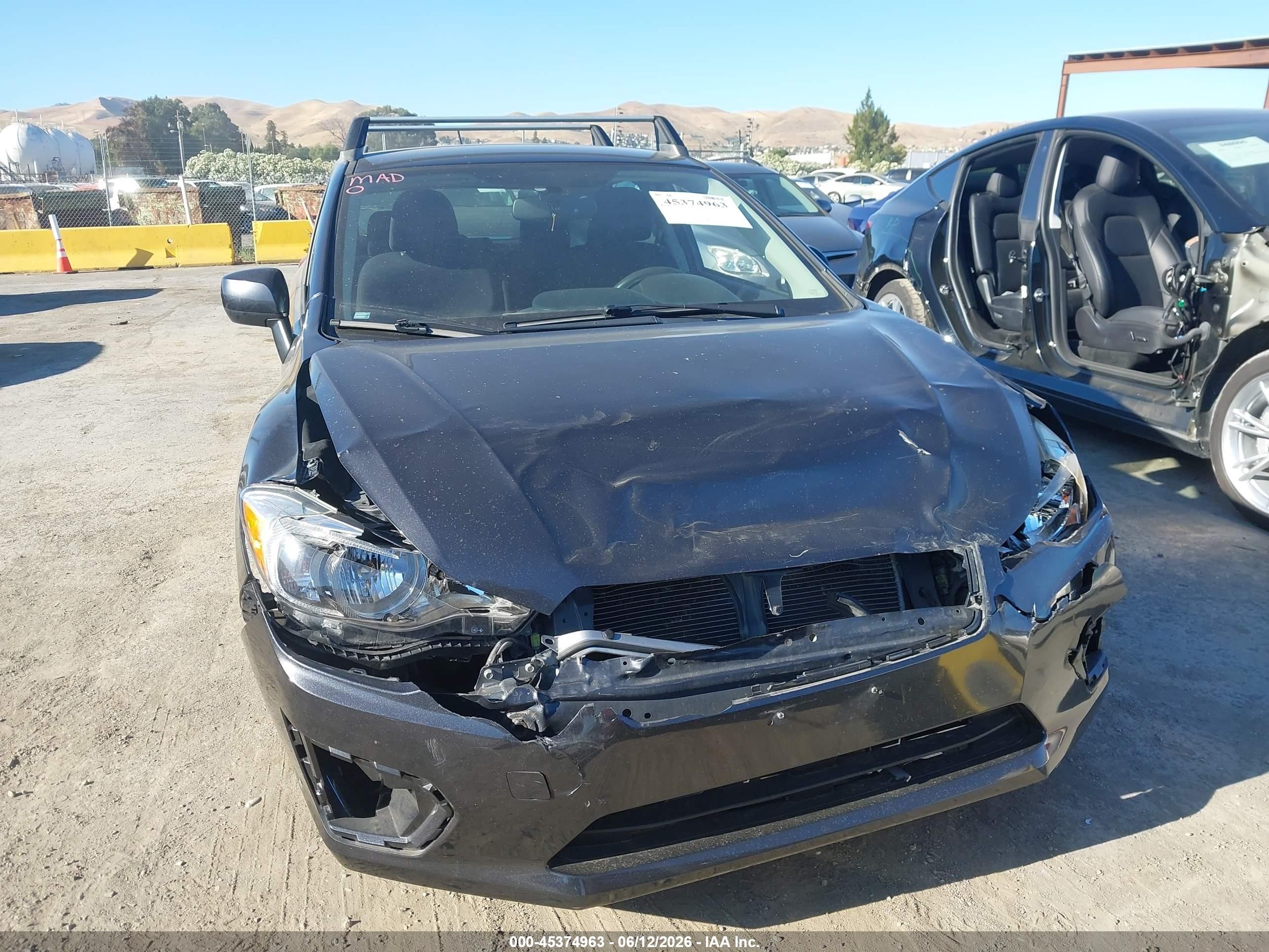 2013 Subaru Impreza 2.0i Premium Серый vin: JF1GPAC64DH821082