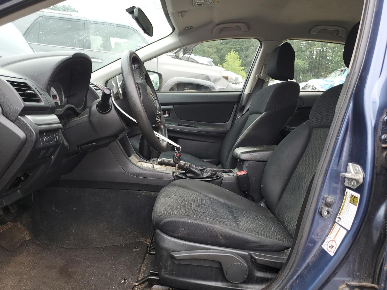2013 Subaru Impreza Premium Blue vin: JF1GPAC64DH826802