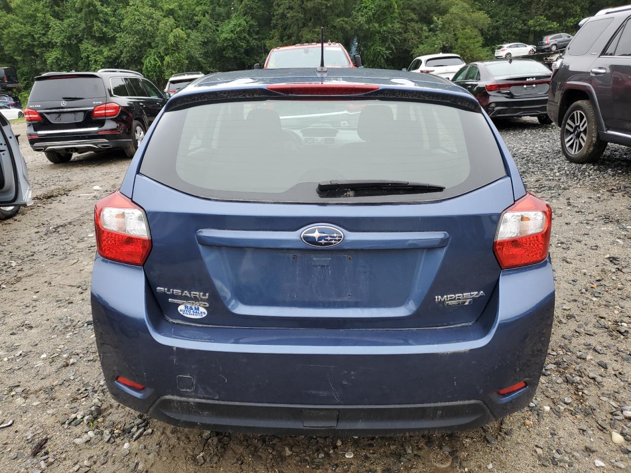 2013 Subaru Impreza Premium Blue vin: JF1GPAC64DH826802