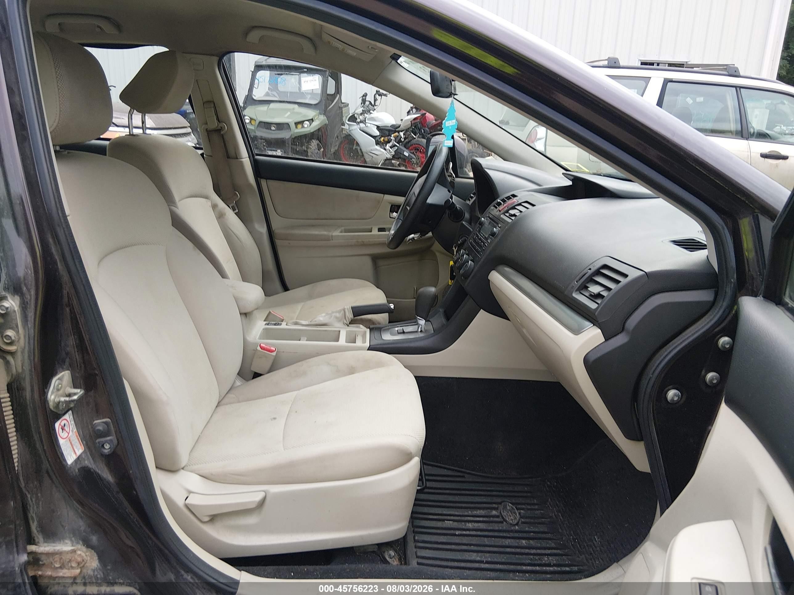 2013 Subaru Impreza 2.0i Premium Purple vin: JF1GPAC64DH834592