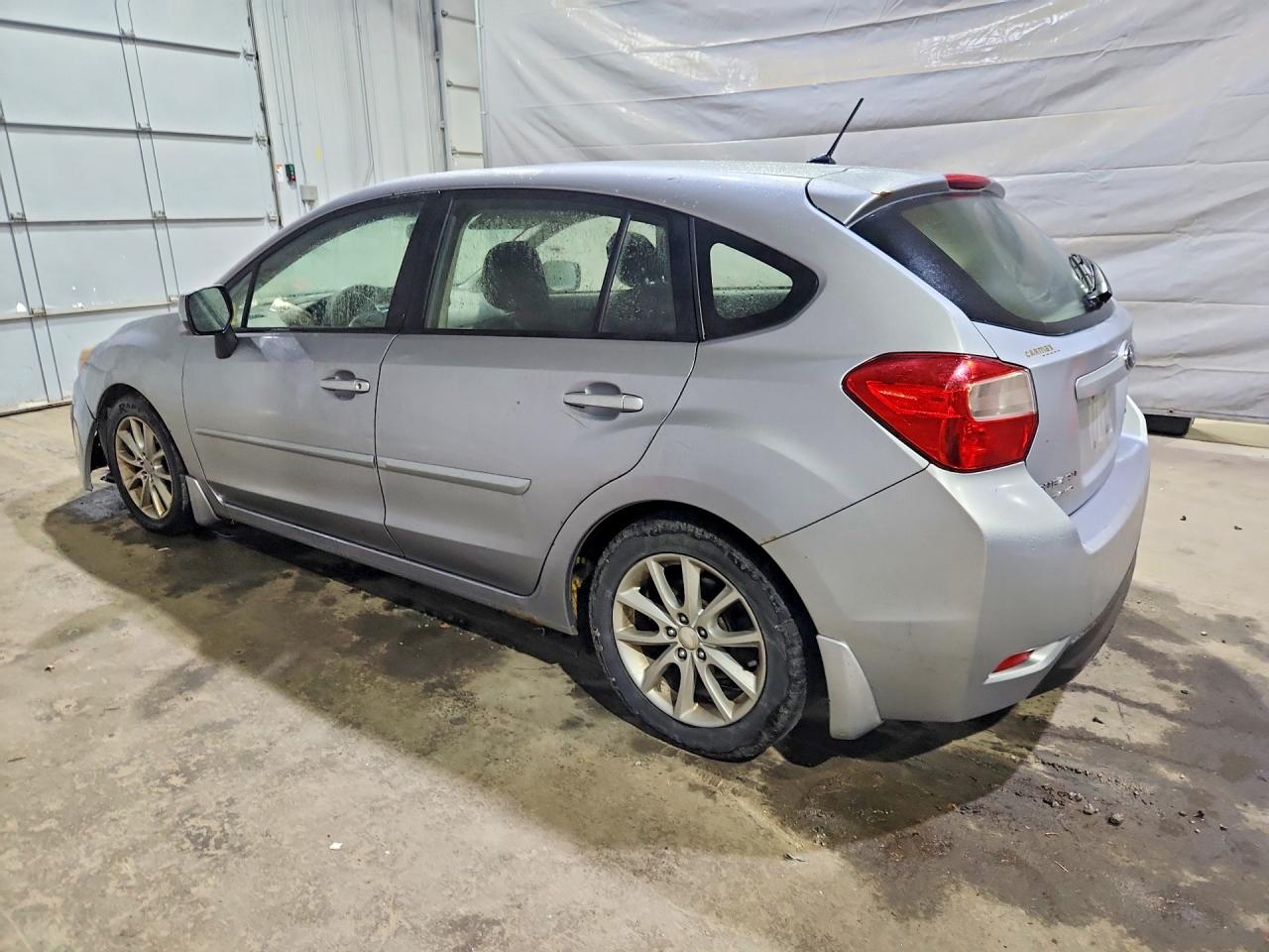 2014 Subaru Impreza Premium Silver vin: JF1GPAC64E8222815