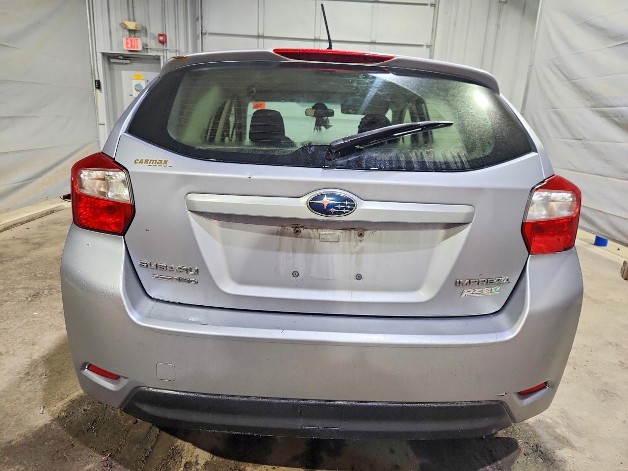 2014 Subaru Impreza Premium Silver vin: JF1GPAC64E8222815