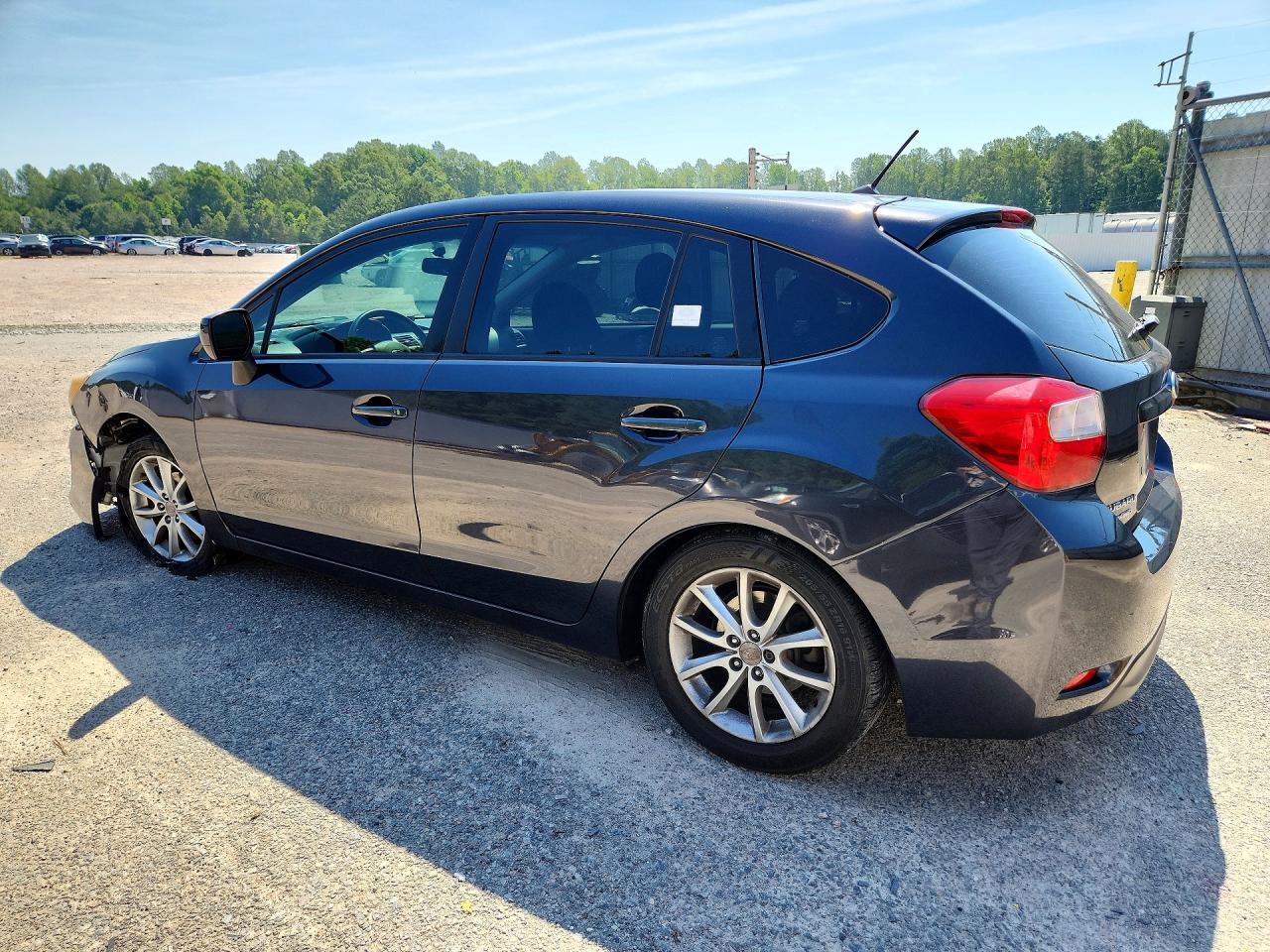 2014 Subaru Impreza Premium Gray vin: JF1GPAC64E8290547