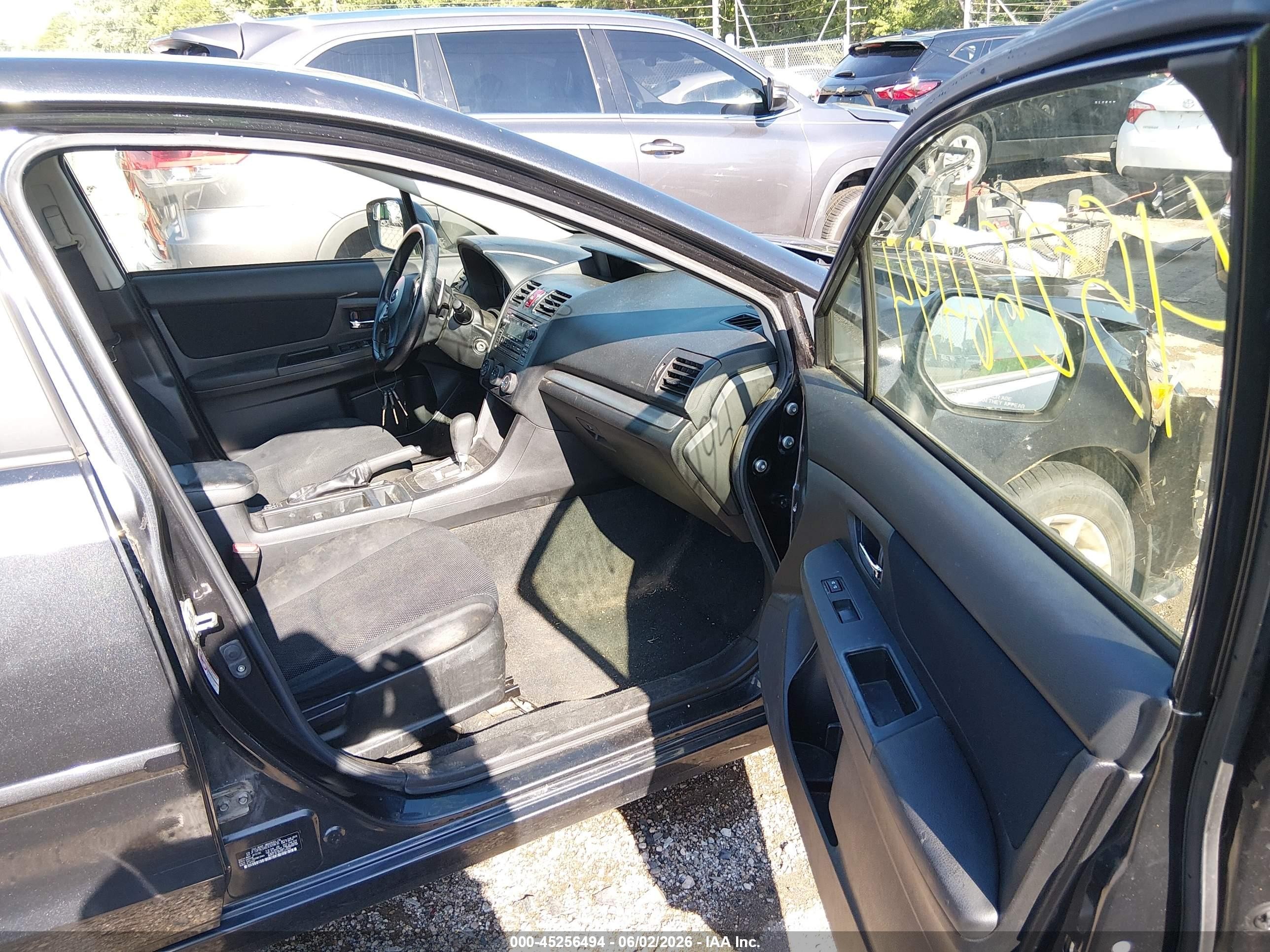 2014 Subaru Impreza 2.0i Premium Gray vin: JF1GPAC64E8309436