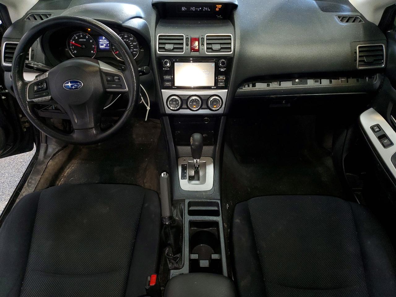 2015 Subaru Impreza Premium Black vin: JF1GPAC64F8210634