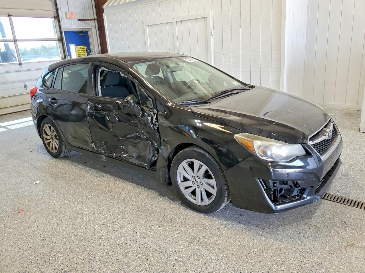 2015 Subaru Impreza Premium Black vin: JF1GPAC64F8210634