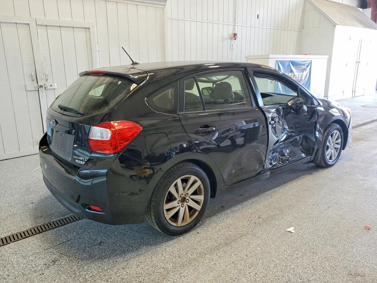 2015 Subaru Impreza Premium Black vin: JF1GPAC64F8210634
