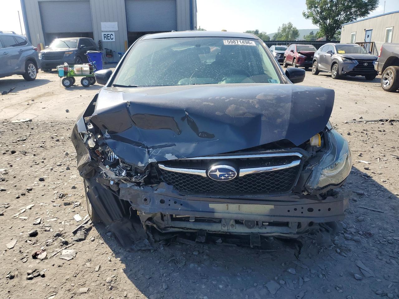2015 Subaru Impreza Premium Charcoal vin: JF1GPAC64F8310104