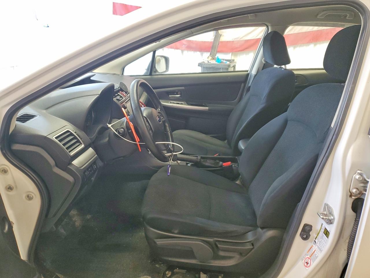 2015 Subaru Impreza Premium White vin: JF1GPAC64FH233380
