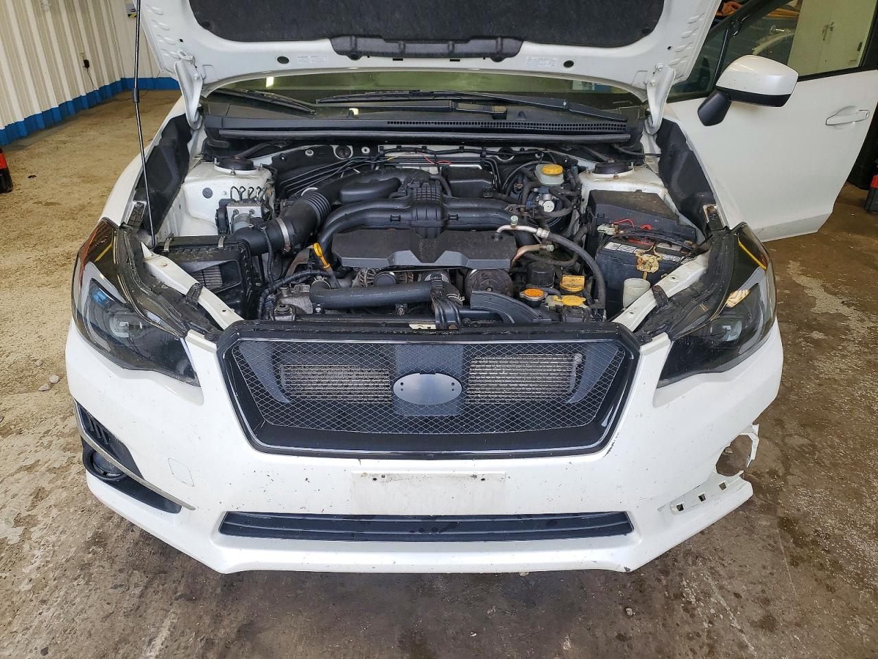 2015 Subaru Impreza Premium White vin: JF1GPAC64FH233380