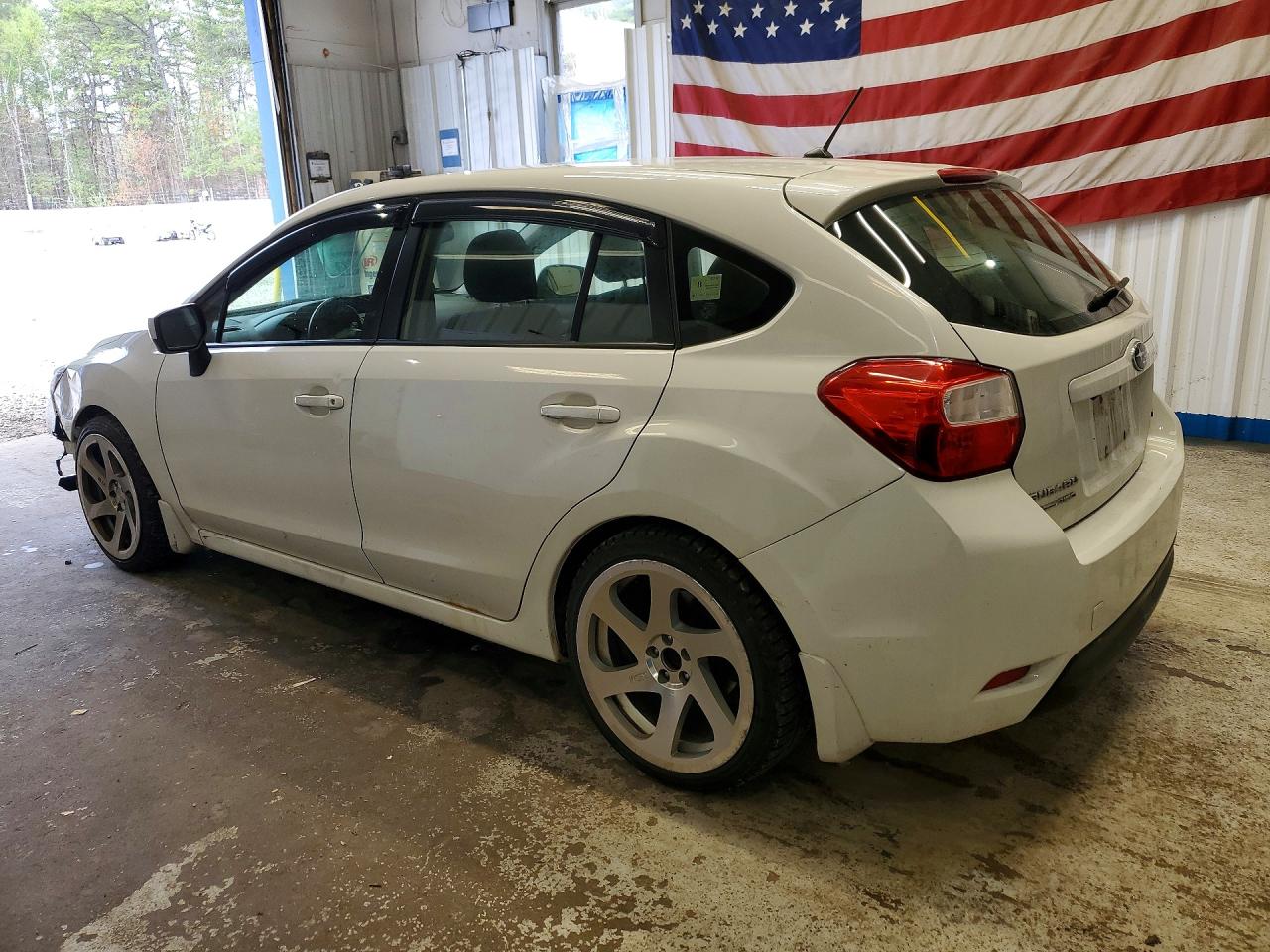 2015 Subaru Impreza Premium White vin: JF1GPAC64FH233380