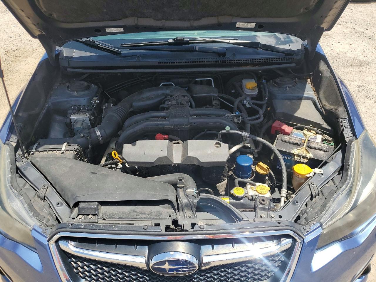 2015 Subaru Impreza Premium Синий vin: JF1GPAC64FH252625