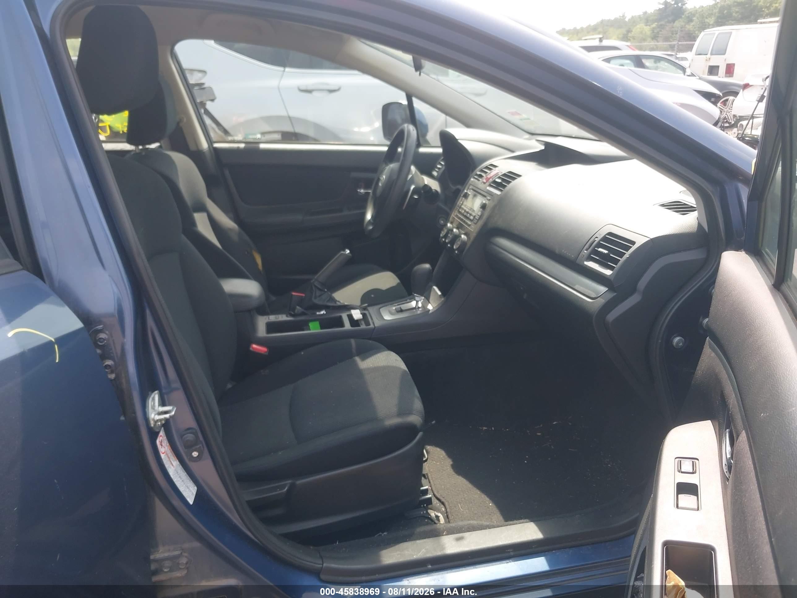 2012 Subaru Impreza 2.0i Premium Light Blue vin: JF1GPAC65CH201288
