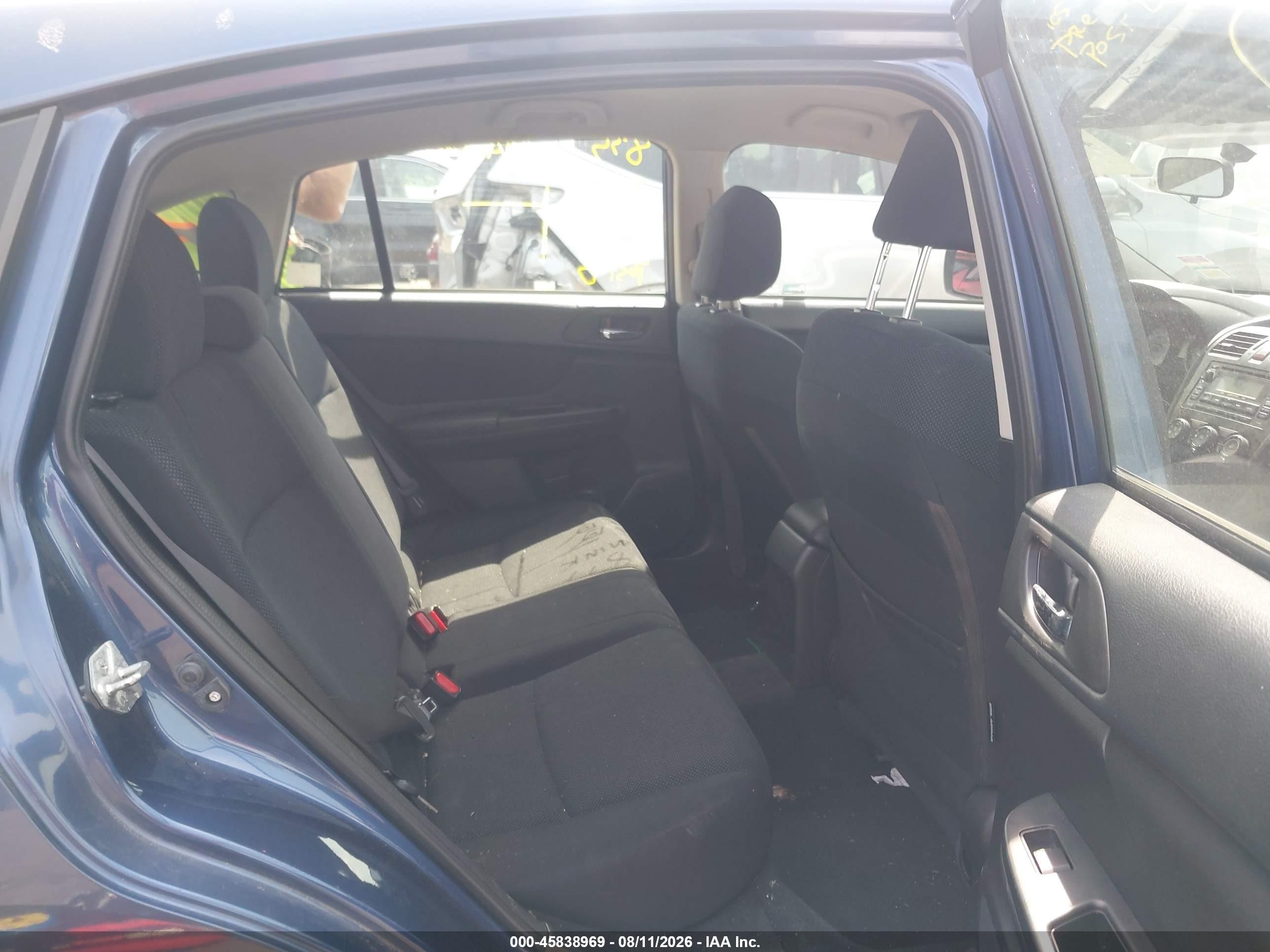 2012 Subaru Impreza 2.0i Premium Light Blue vin: JF1GPAC65CH201288
