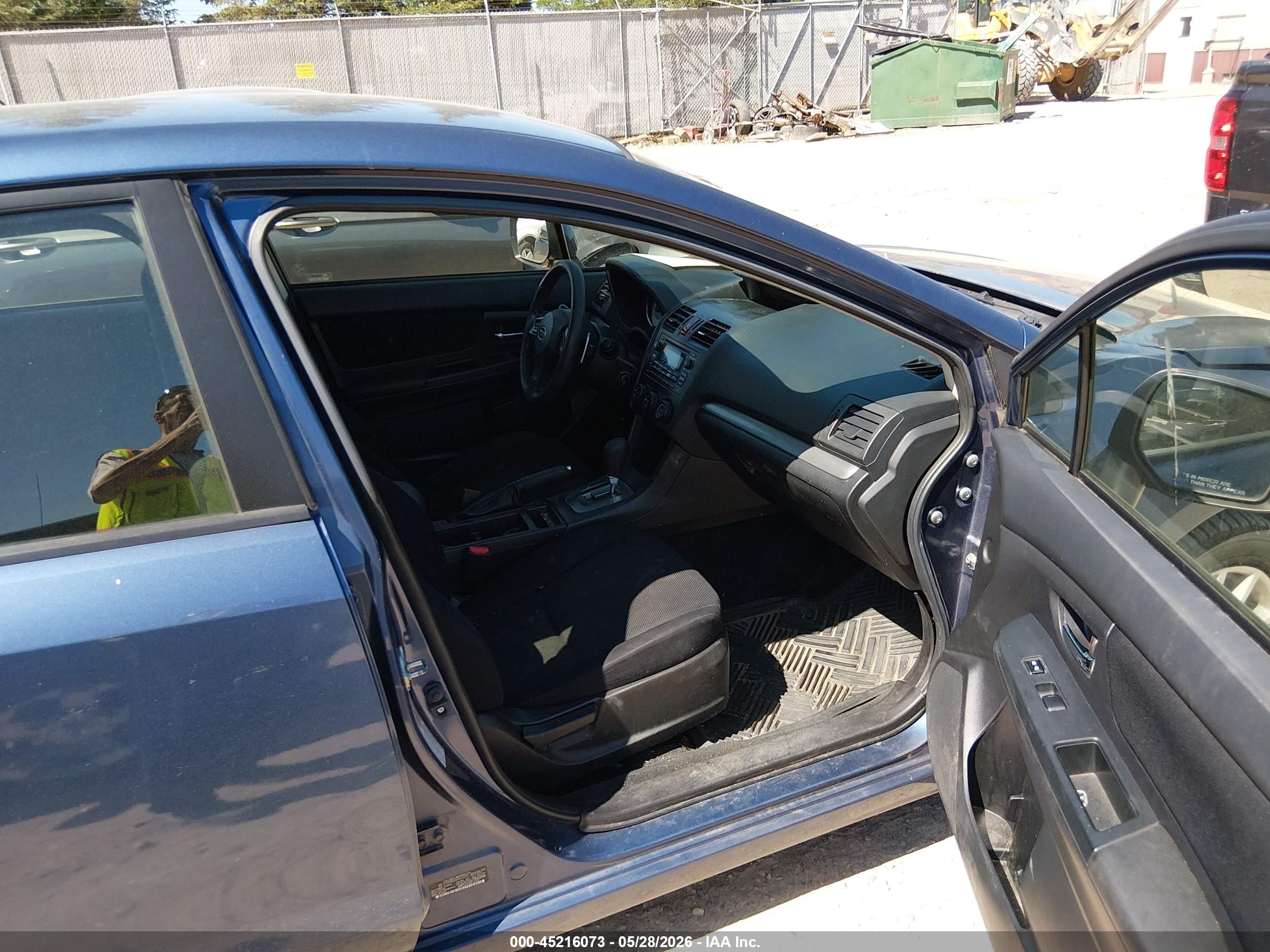 2012 Subaru Impreza 2.0i Premium Blue vin: JF1GPAC65CH210251