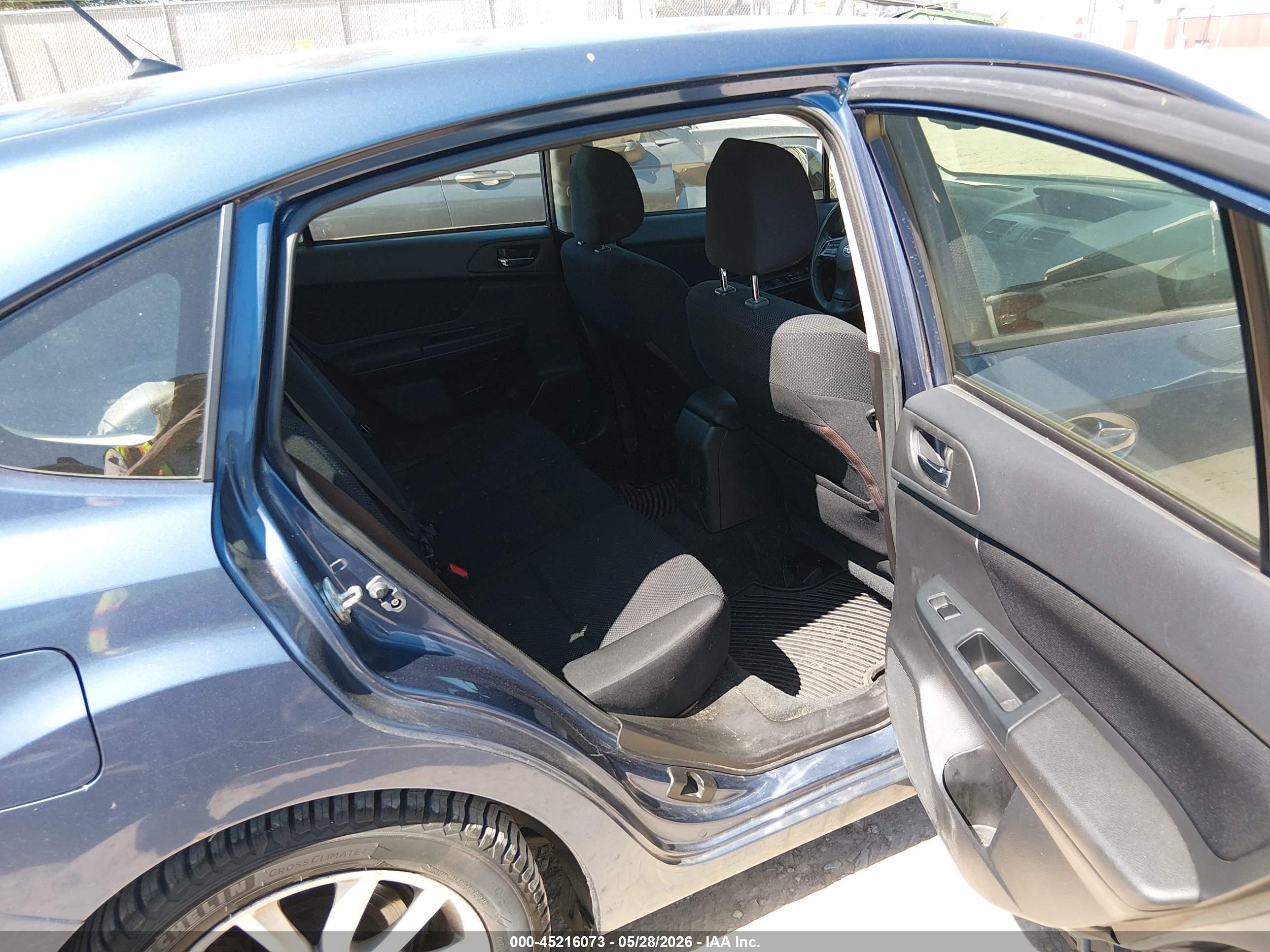 2012 Subaru Impreza 2.0i Premium Blue vin: JF1GPAC65CH210251