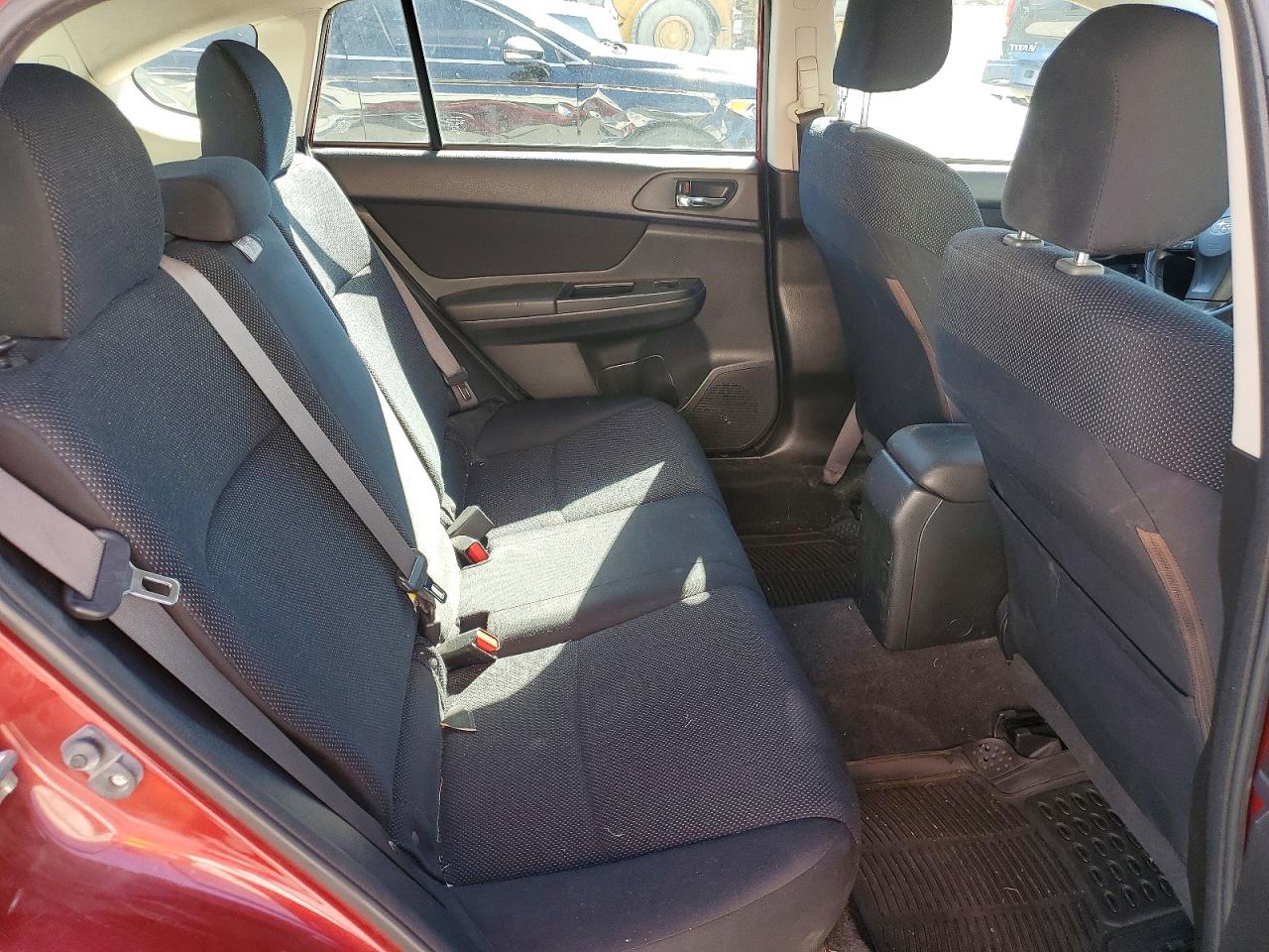 2013 Subaru Impreza Premium Red vin: JF1GPAC65D2849055