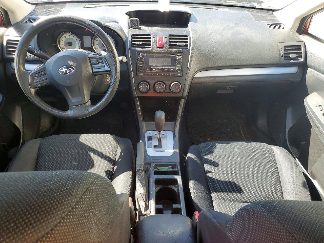 2013 Subaru Impreza Premium Red vin: JF1GPAC65D2849055