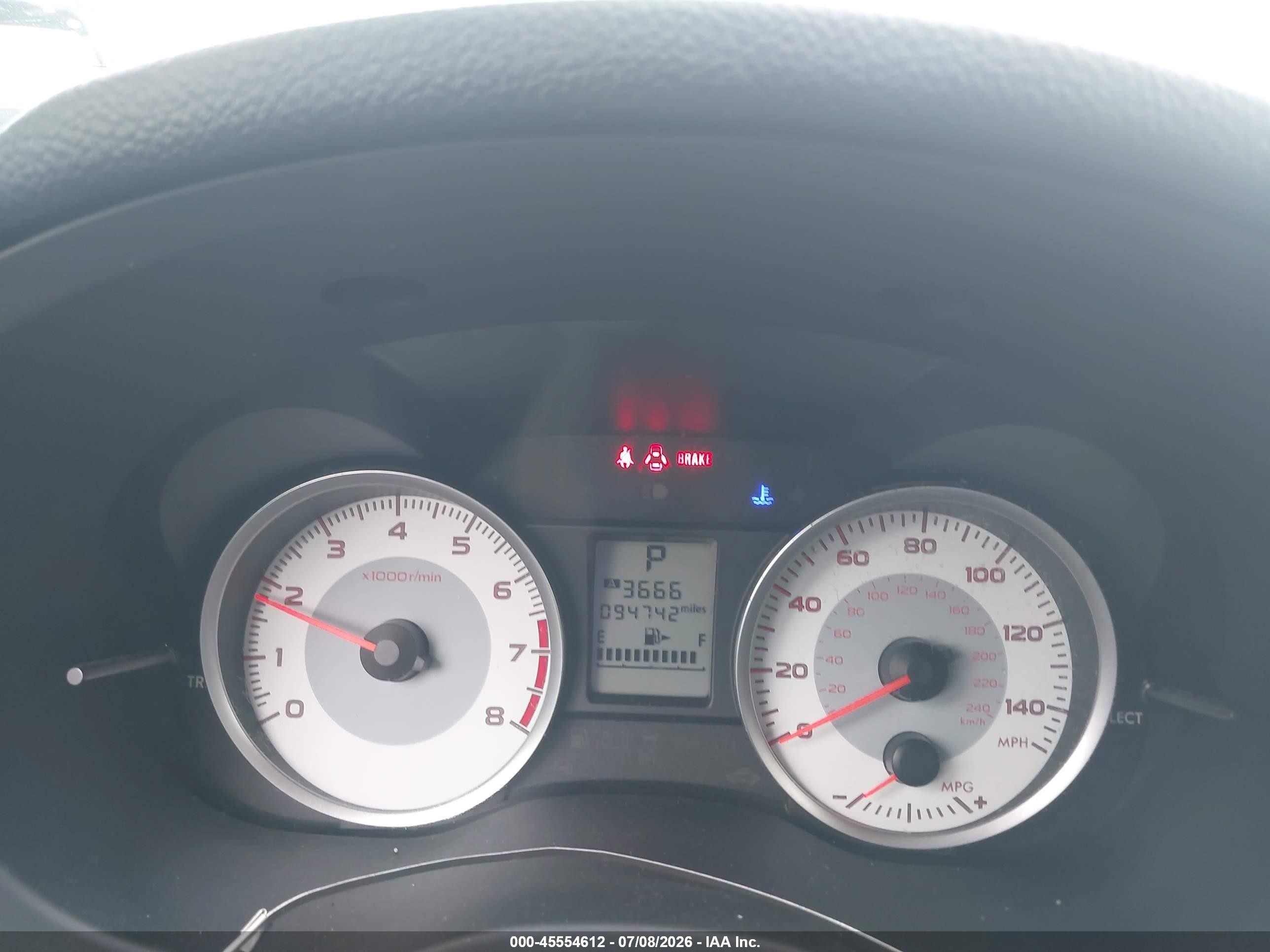 2013 Subaru Impreza 2.0i Premium Серебряный vin: JF1GPAC65DH207660