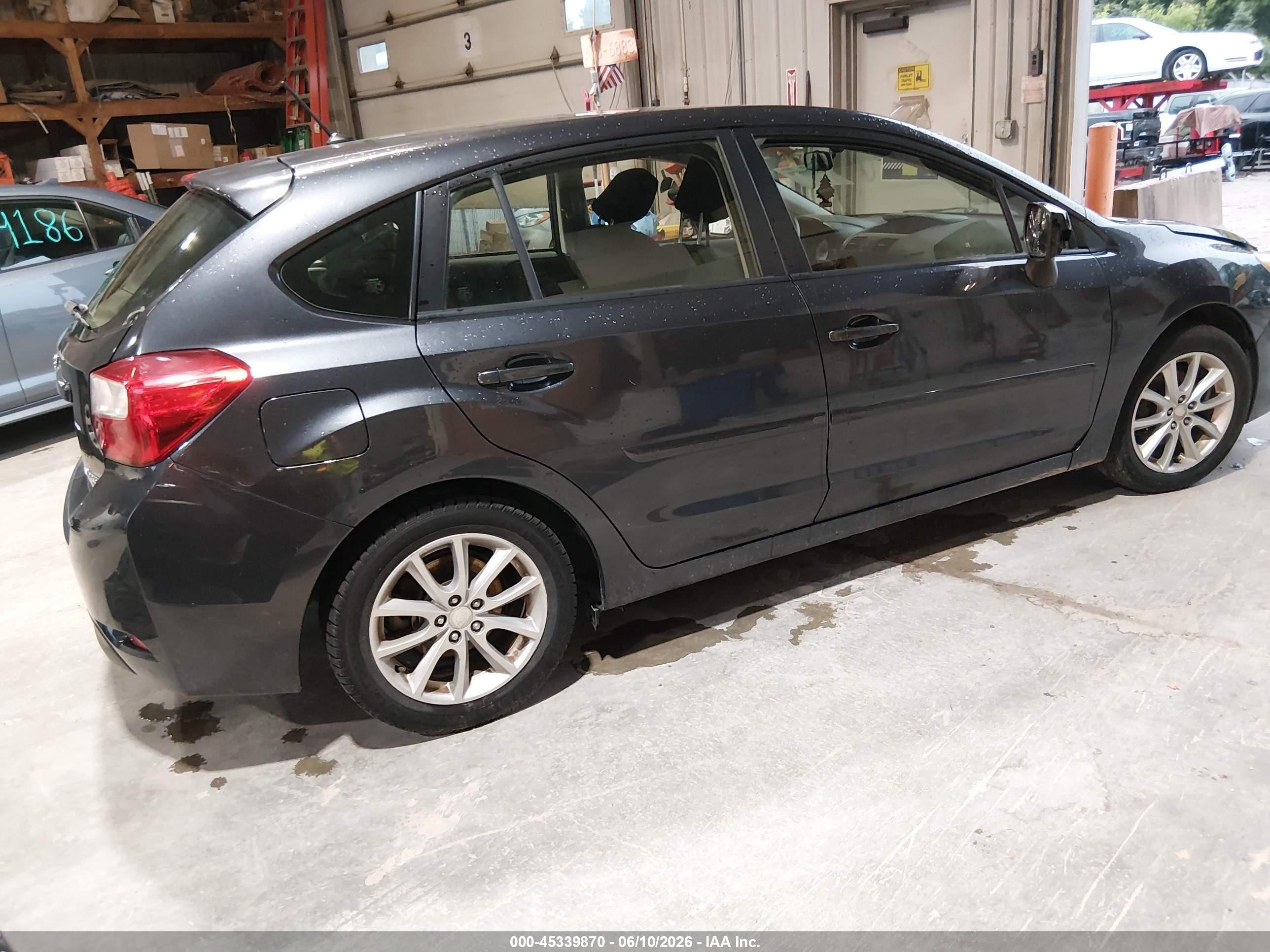 2013 Subaru Impreza 2.0i Premium Серый vin: JF1GPAC65DH864460