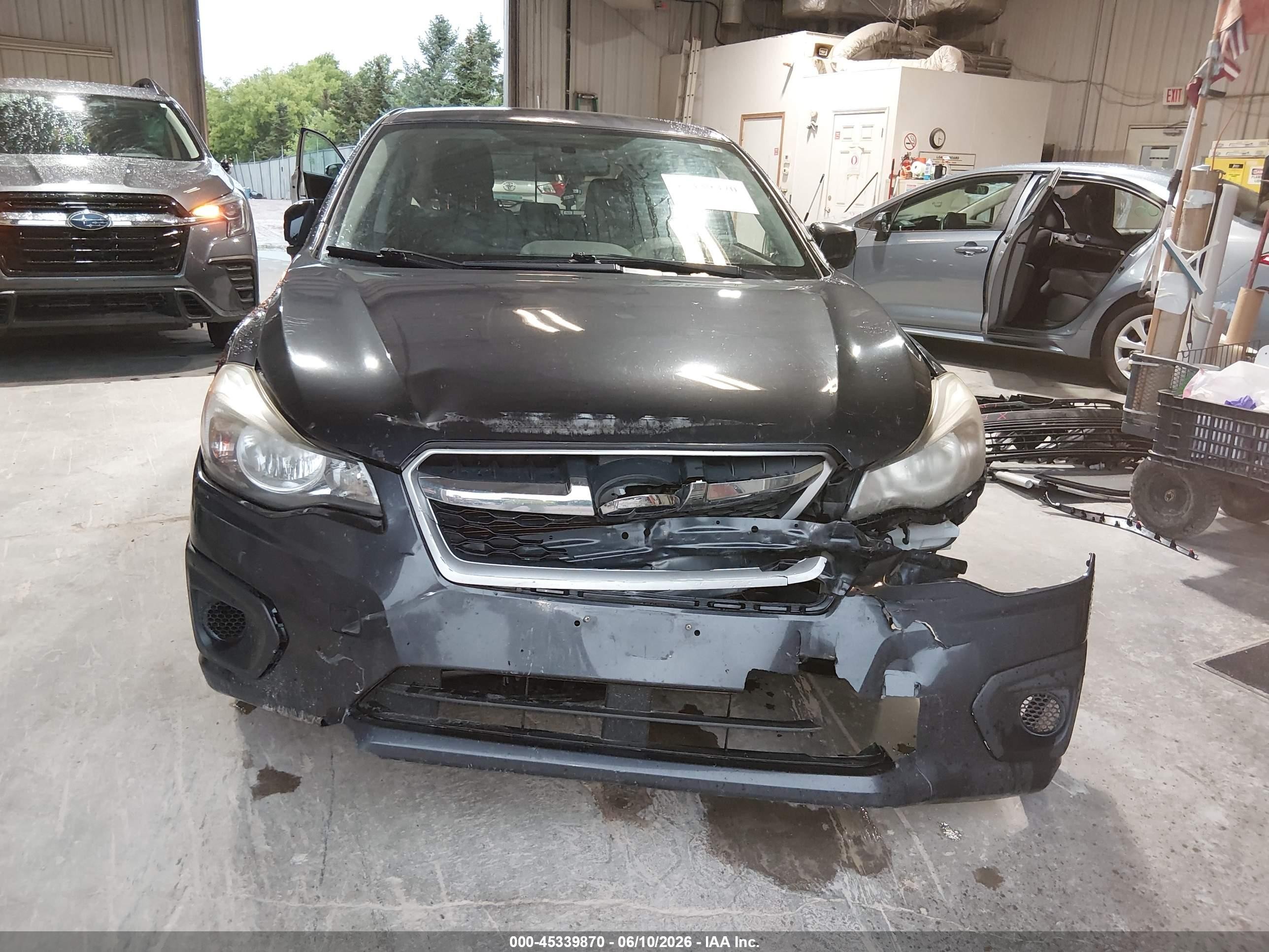 2013 Subaru Impreza 2.0i Premium Серый vin: JF1GPAC65DH864460