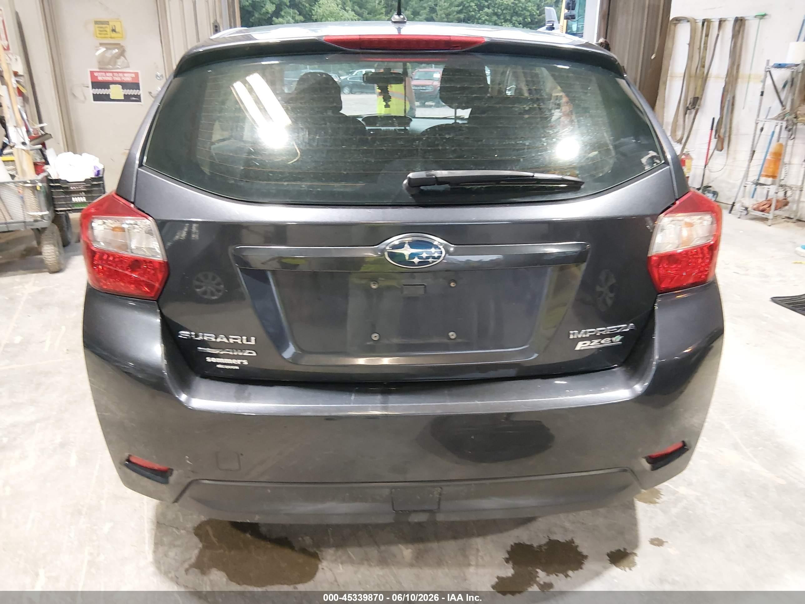 2013 Subaru Impreza 2.0i Premium Серый vin: JF1GPAC65DH864460