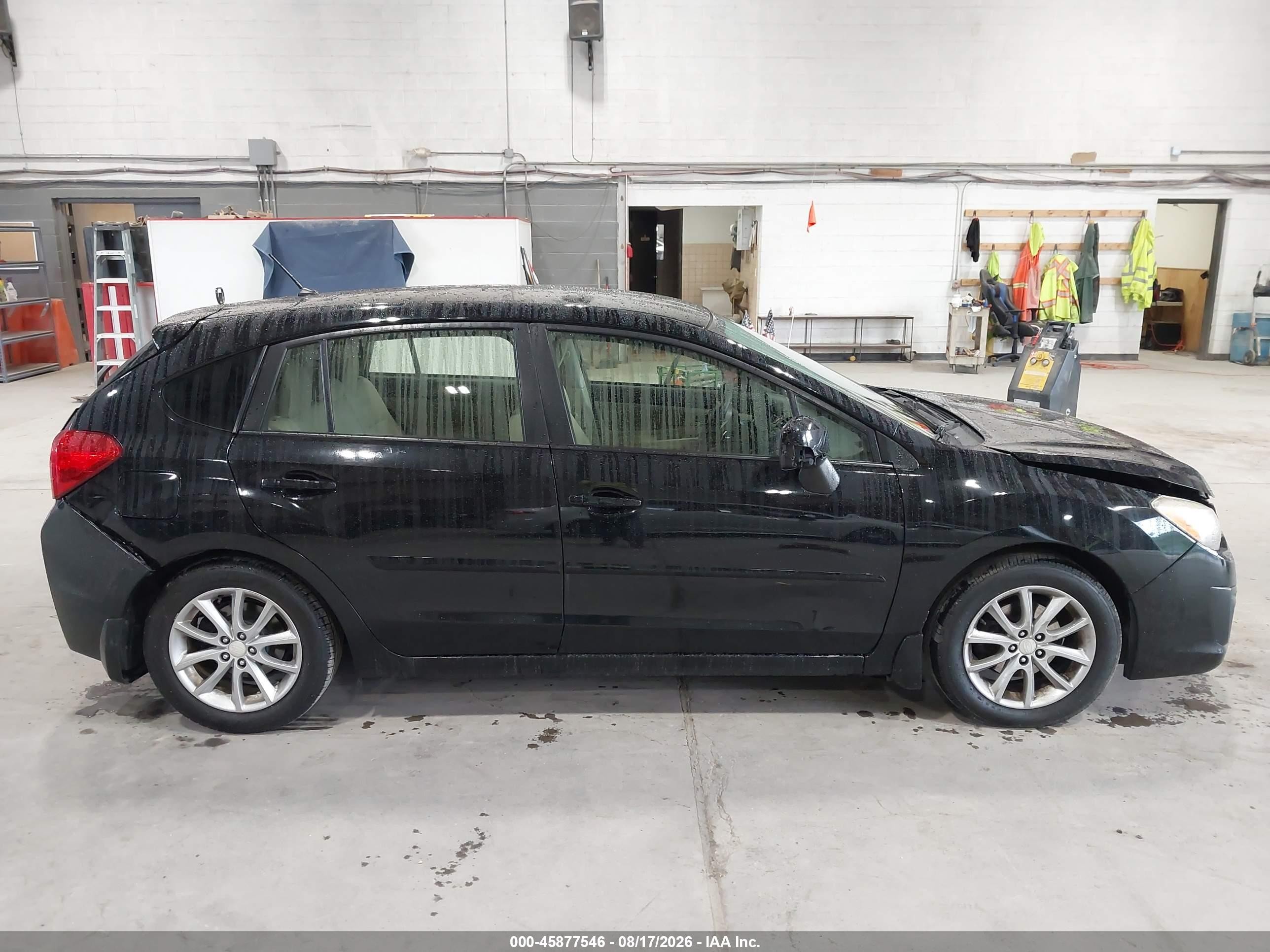 2014 Subaru Impreza 2.0i Premium Black vin: JF1GPAC65E8248792