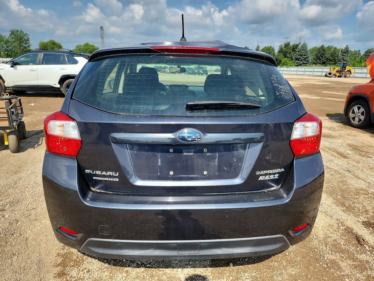 2014 Subaru Impreza Premium Gray vin: JF1GPAC65E8264054