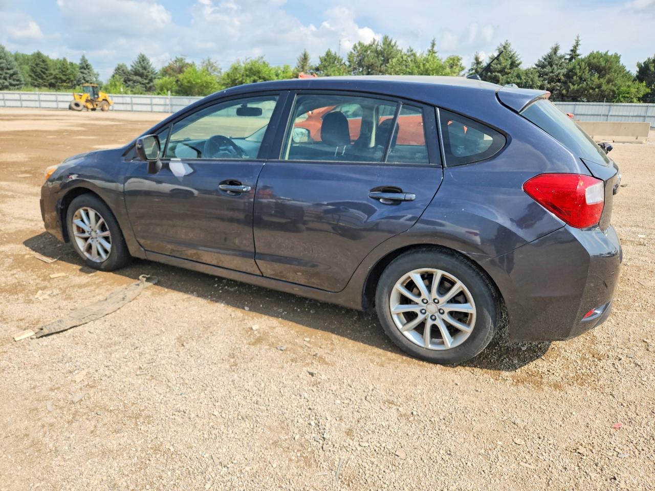 2014 Subaru Impreza Premium Gray vin: JF1GPAC65E8264054