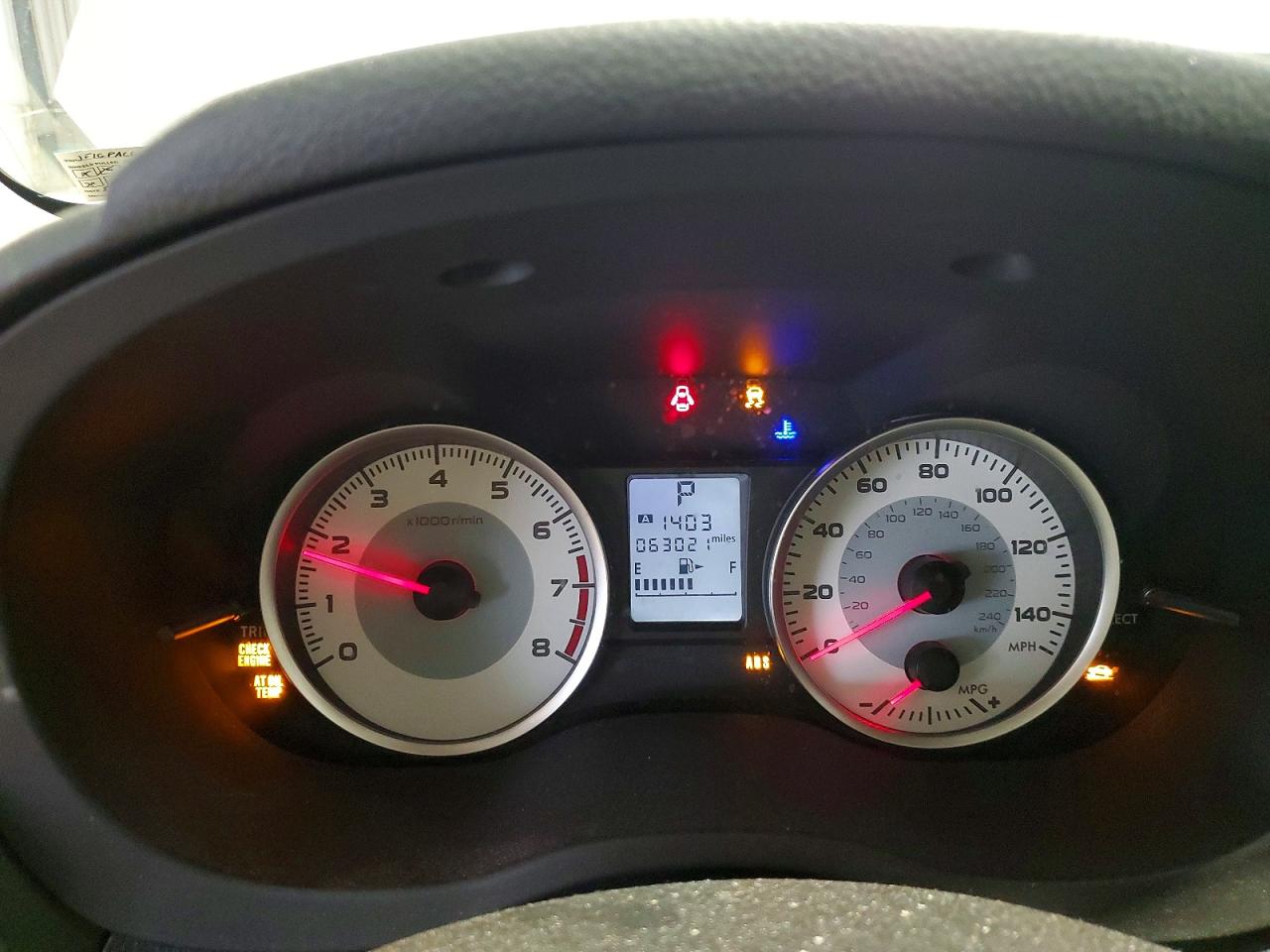 2014 Subaru Impreza Premium Серебряный vin: JF1GPAC65E8279220