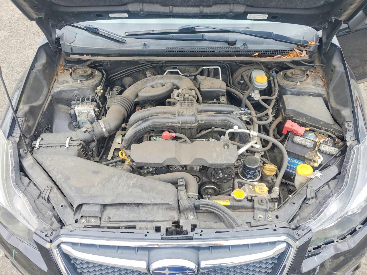 2015 Subaru Impreza Premium Black vin: JF1GPAC65F8314016