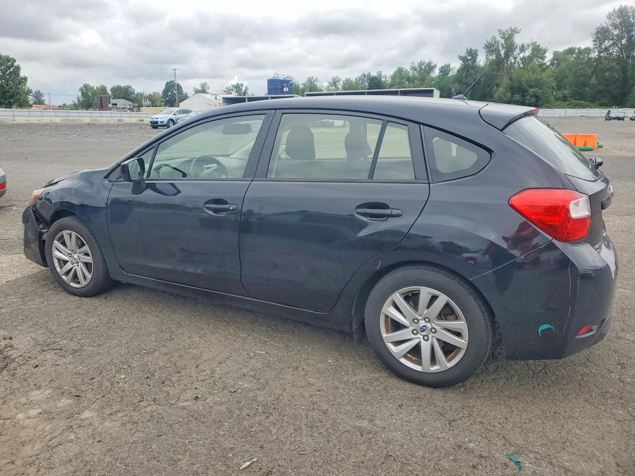 2015 Subaru Impreza Premium Black vin: JF1GPAC65F8314016