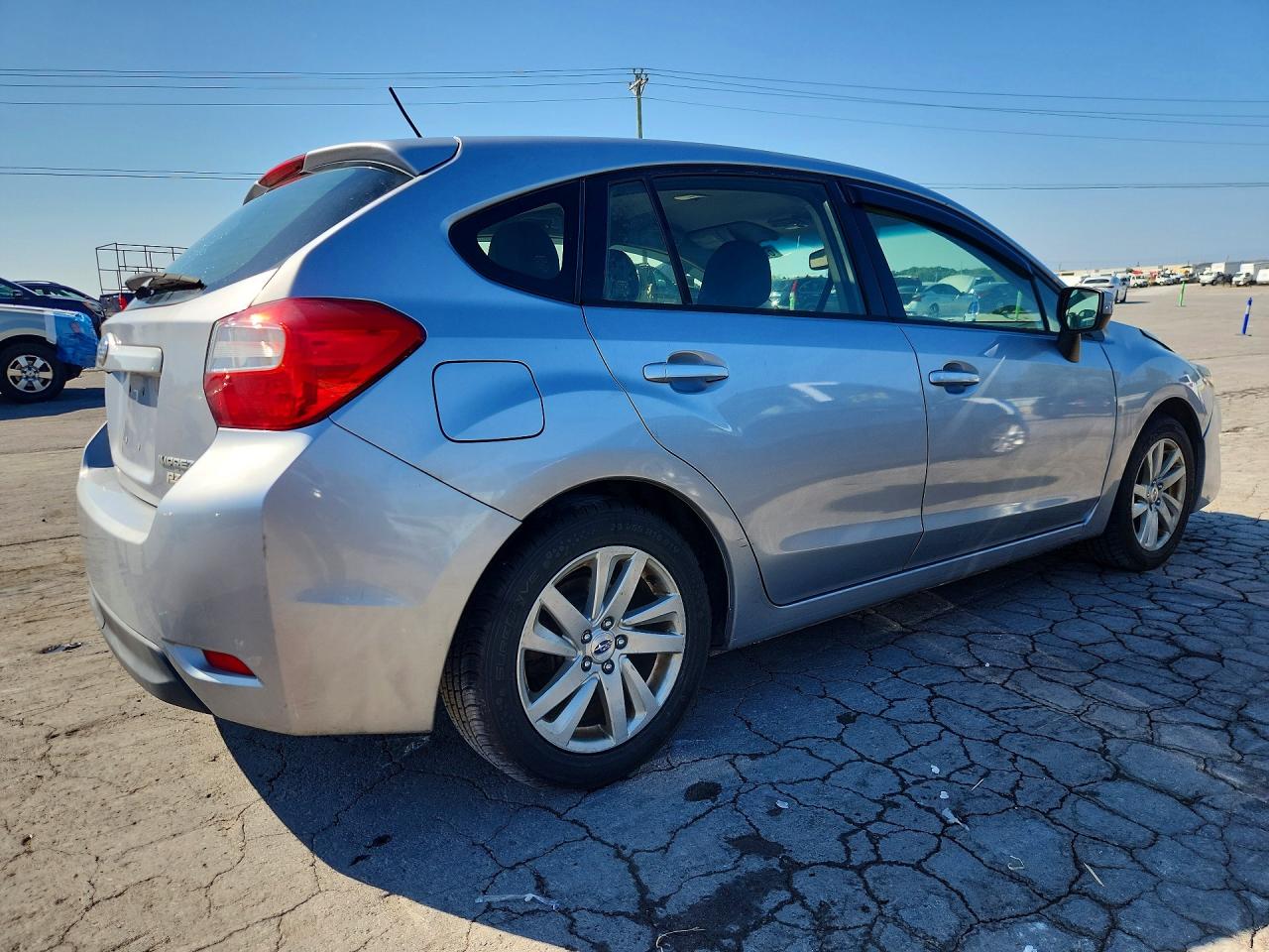 2015 Subaru Impreza Premium Silver vin: JF1GPAC65F8324822