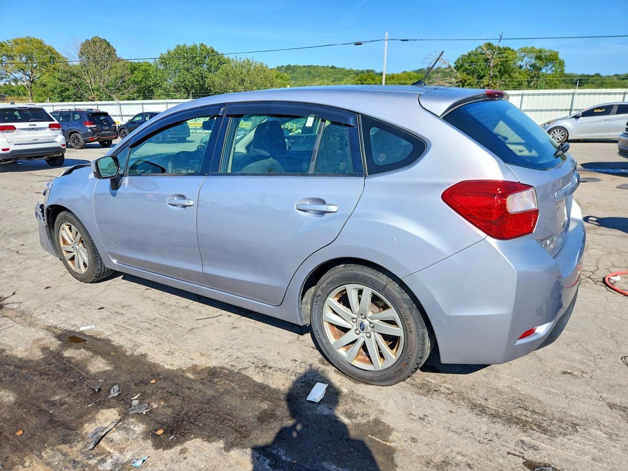2015 Subaru Impreza Premium Silver vin: JF1GPAC65F8324822